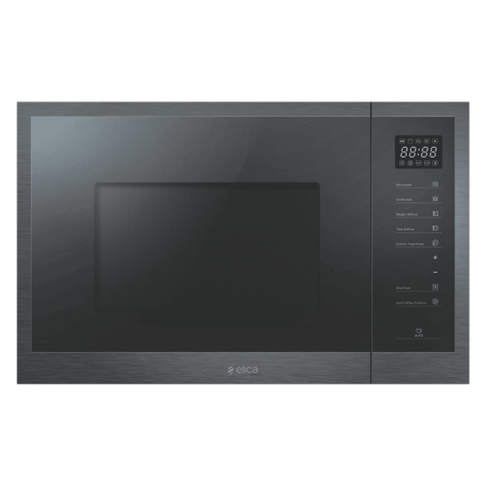 elica EPBIMWO G25 Nero Inox 25L 60cm Built-in Microwave with 8 Autocook Menus (EPBI MWO G25, Black)_1