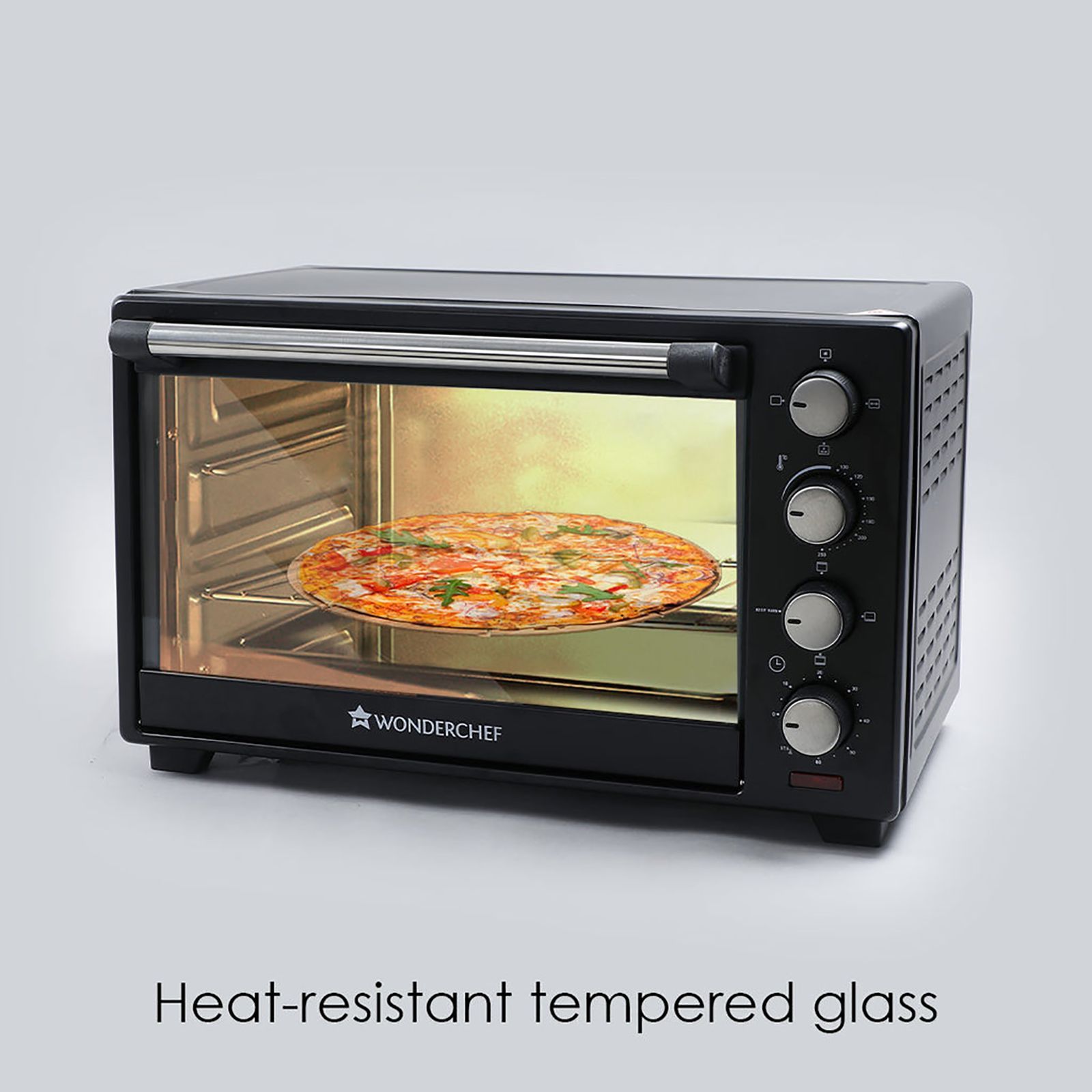 WONDERCHEF 28L Oven Toaster Grill with Rotisserie (Black)_13