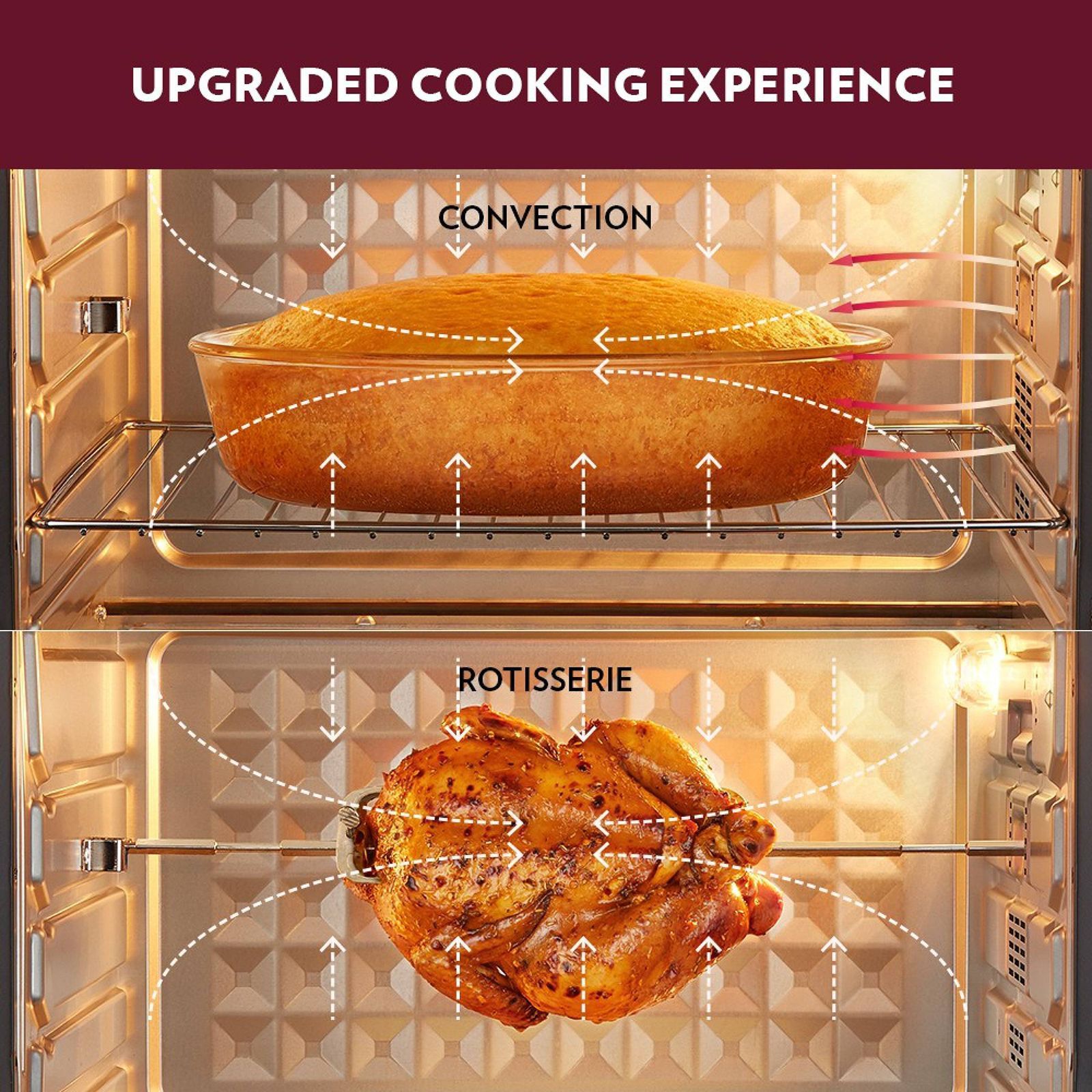 BOROSIL Prima 60L Oven Toaster Grill with Motorized Rotisserie (Black) BOROSIL Prima 60L Oven Toaster Grill with Motorized Rotisserie (Black)_11