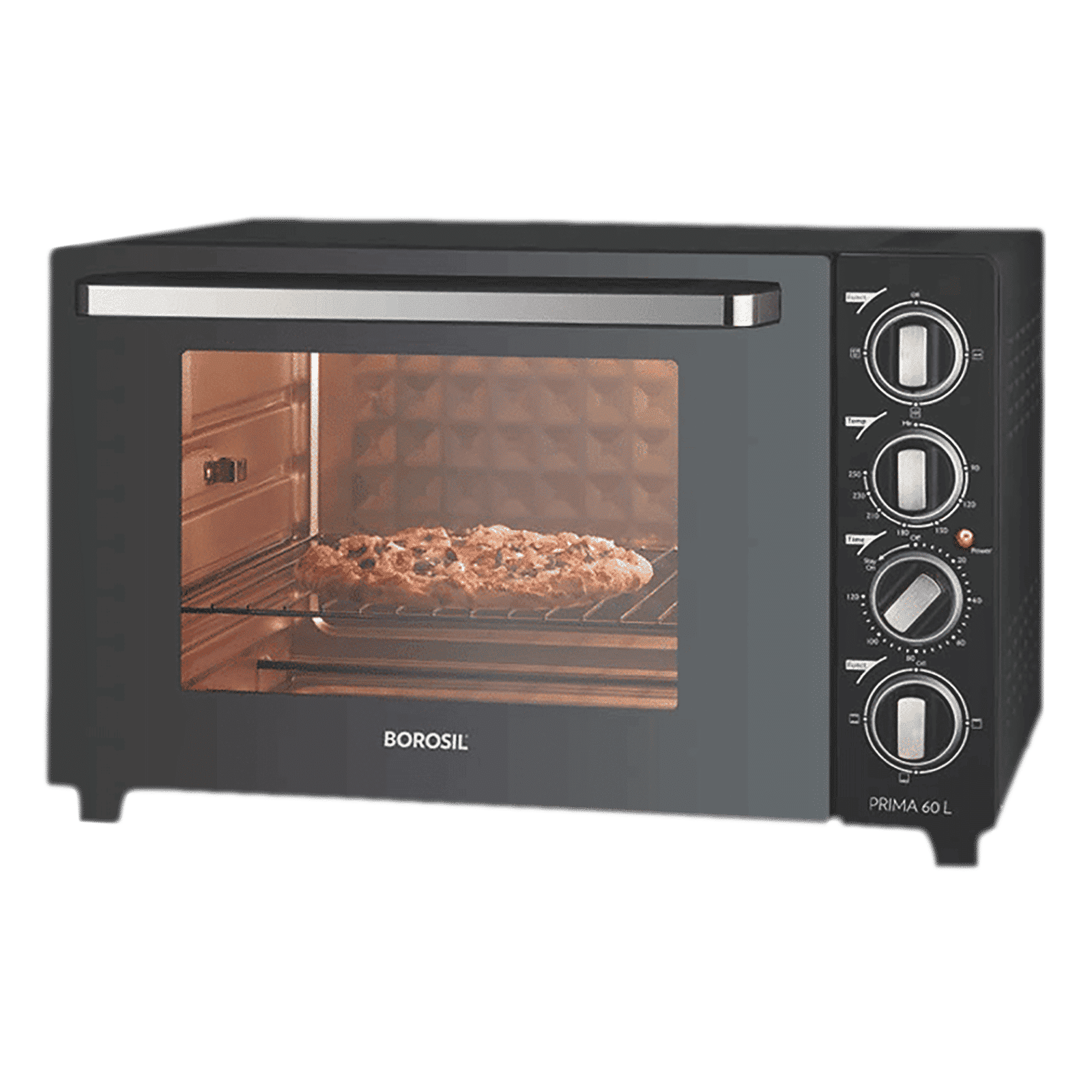BOROSIL Prima 60L Oven Toaster Grill with Motorized Rotisserie (Black) BOROSIL Prima 60L Oven Toaster Grill with Motorized Rotisserie (Black)_6