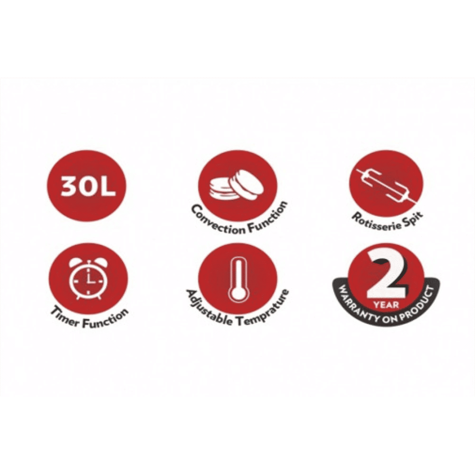 BOROSIL Prima 30L Oven Toaster Grill with Motorized Rotisserie (Silver) BOROSIL Prima 30L Oven Toaster Grill with Motorized Rotisserie (Silver)_18