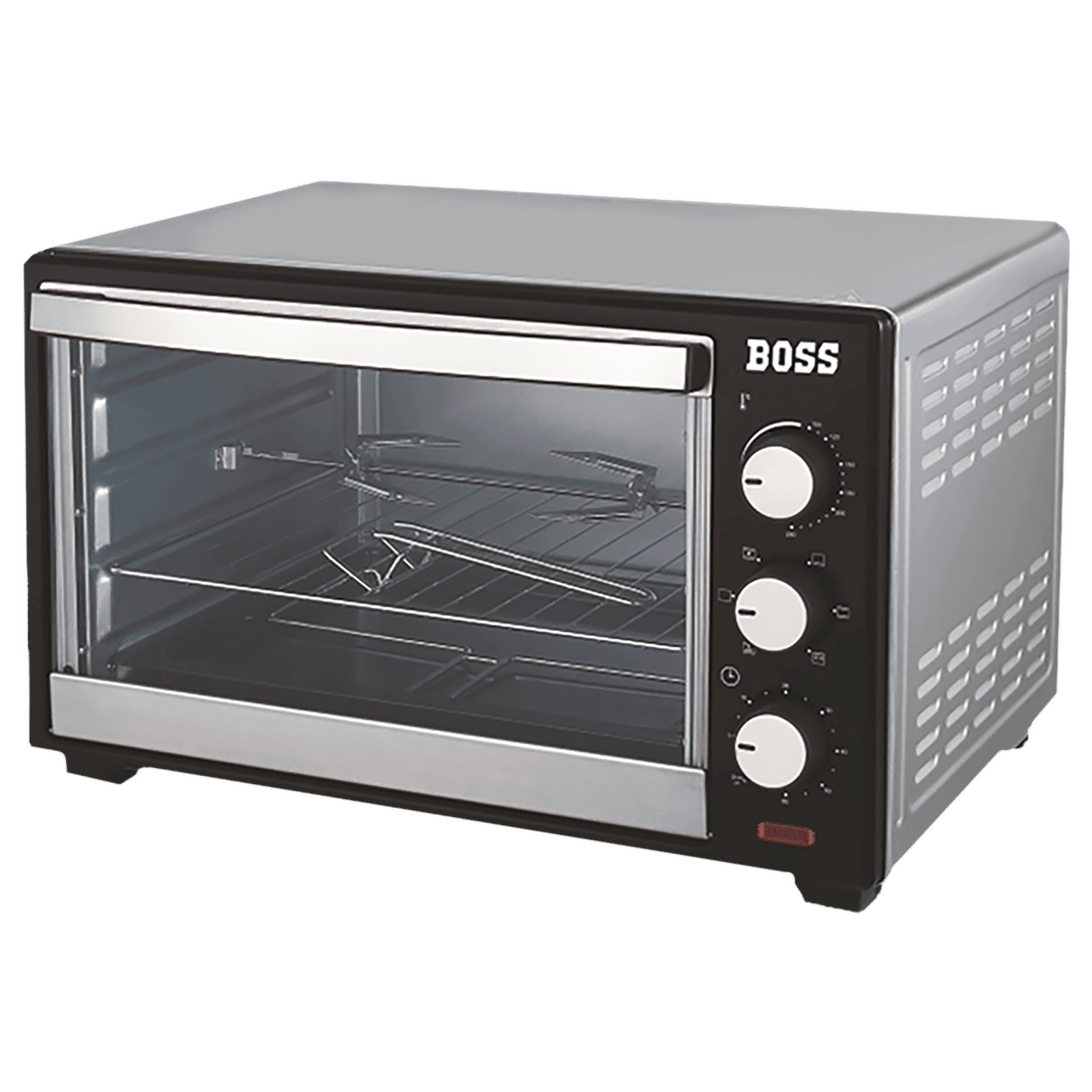 BOSS Desire 30L Oven Toaster Grill with Motorized Rotisserie (Black) BOSS Desire 30L Oven Toaster Grill with Motorized Rotisserie (Black)_1