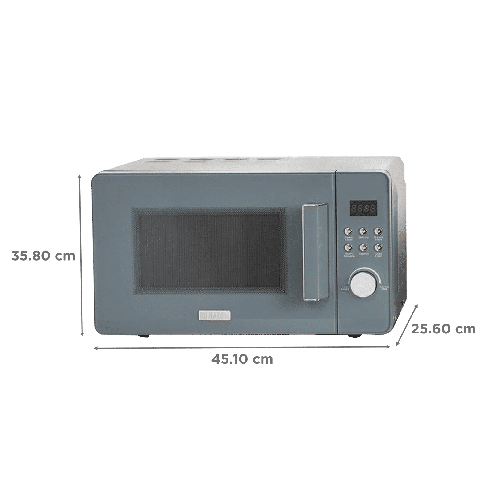 HADEN Perth Sleek 20L Microwave Oven with Digital Timer (Slate Grey)_2