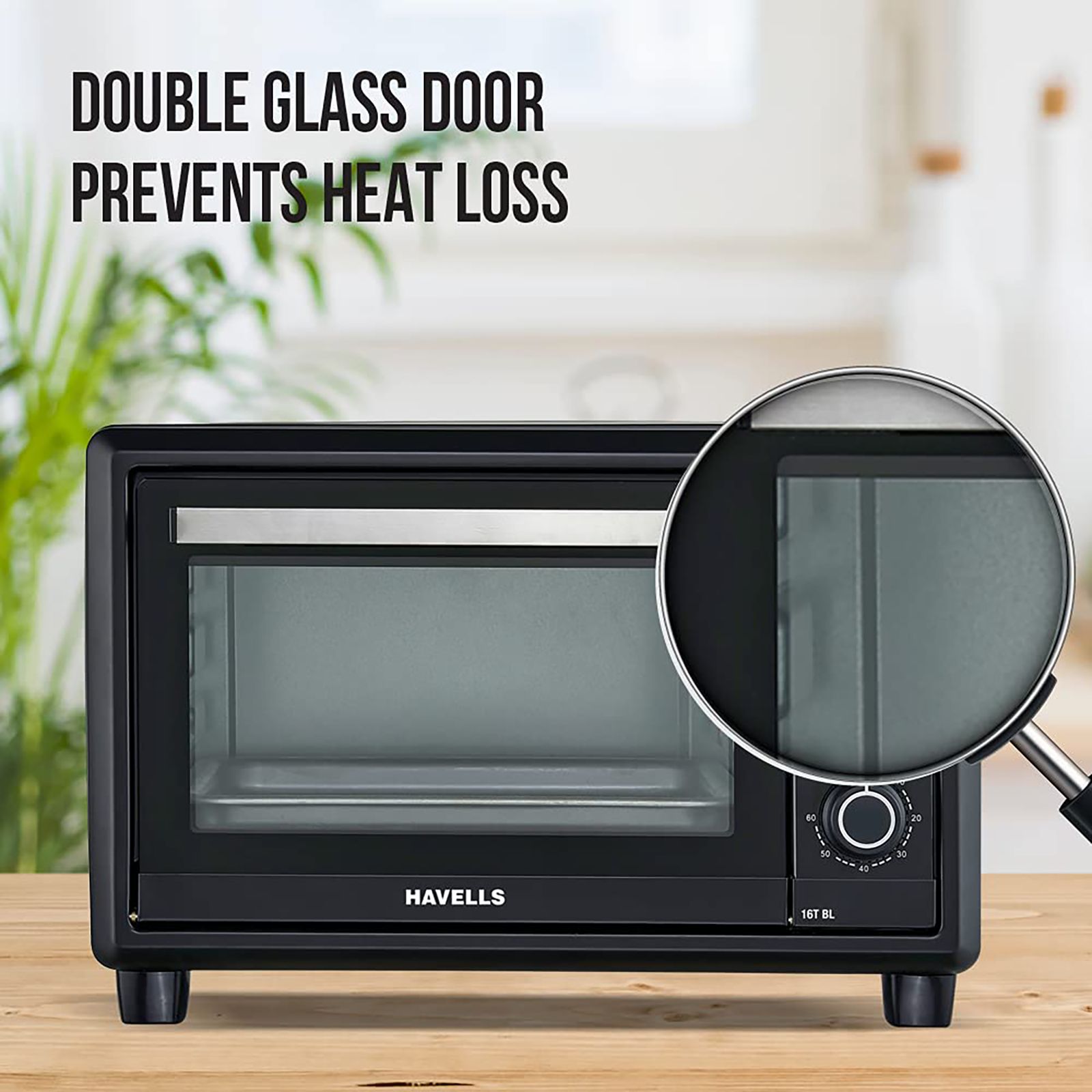 HAVELLS 16T BL 16L Oven Toaster Grill with Auto Shut Off (Black)_8