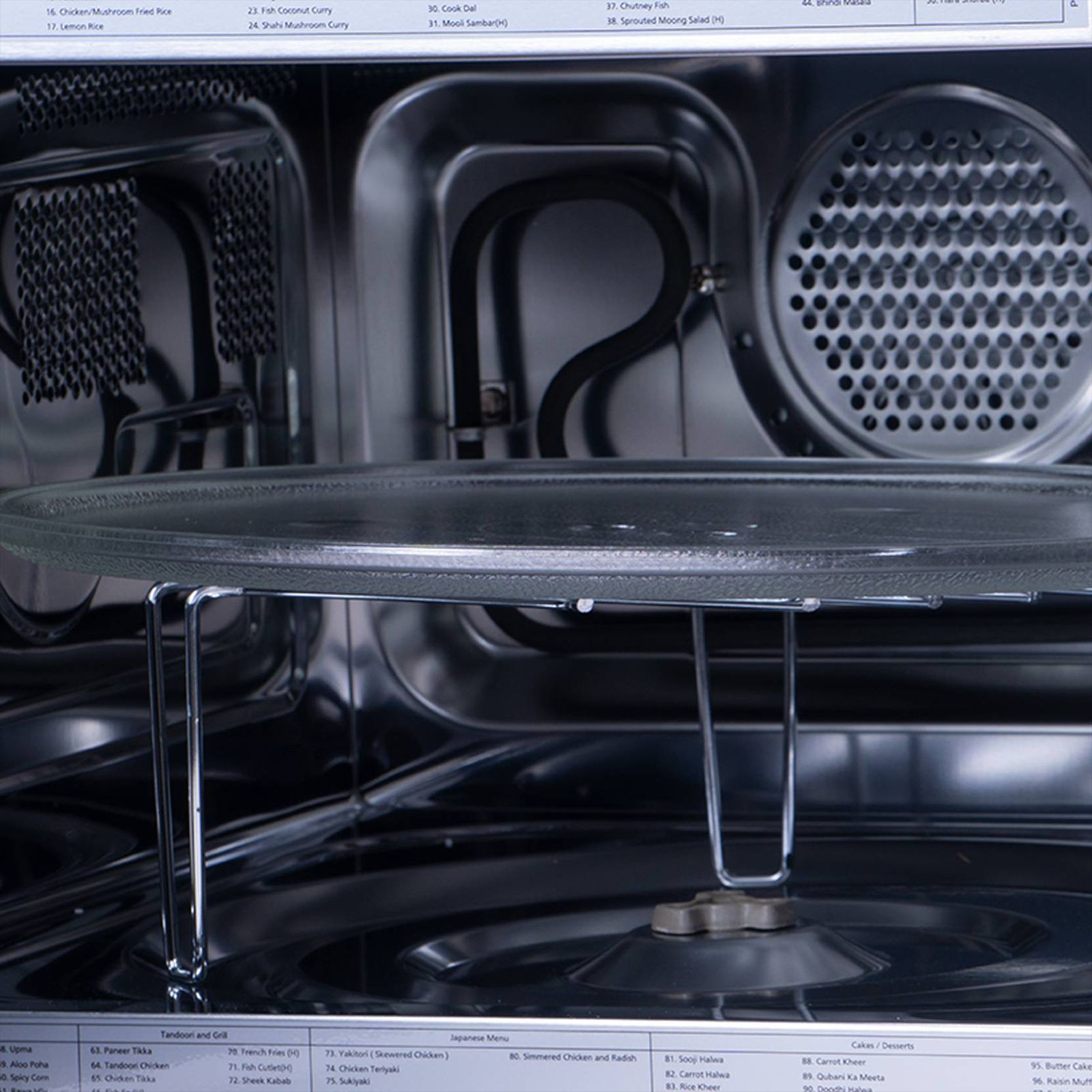 Panasonic 27L Convection Microwave Oven with 101 Autocook Menus (NN-CT64LBFDG, Silver/Black)_10