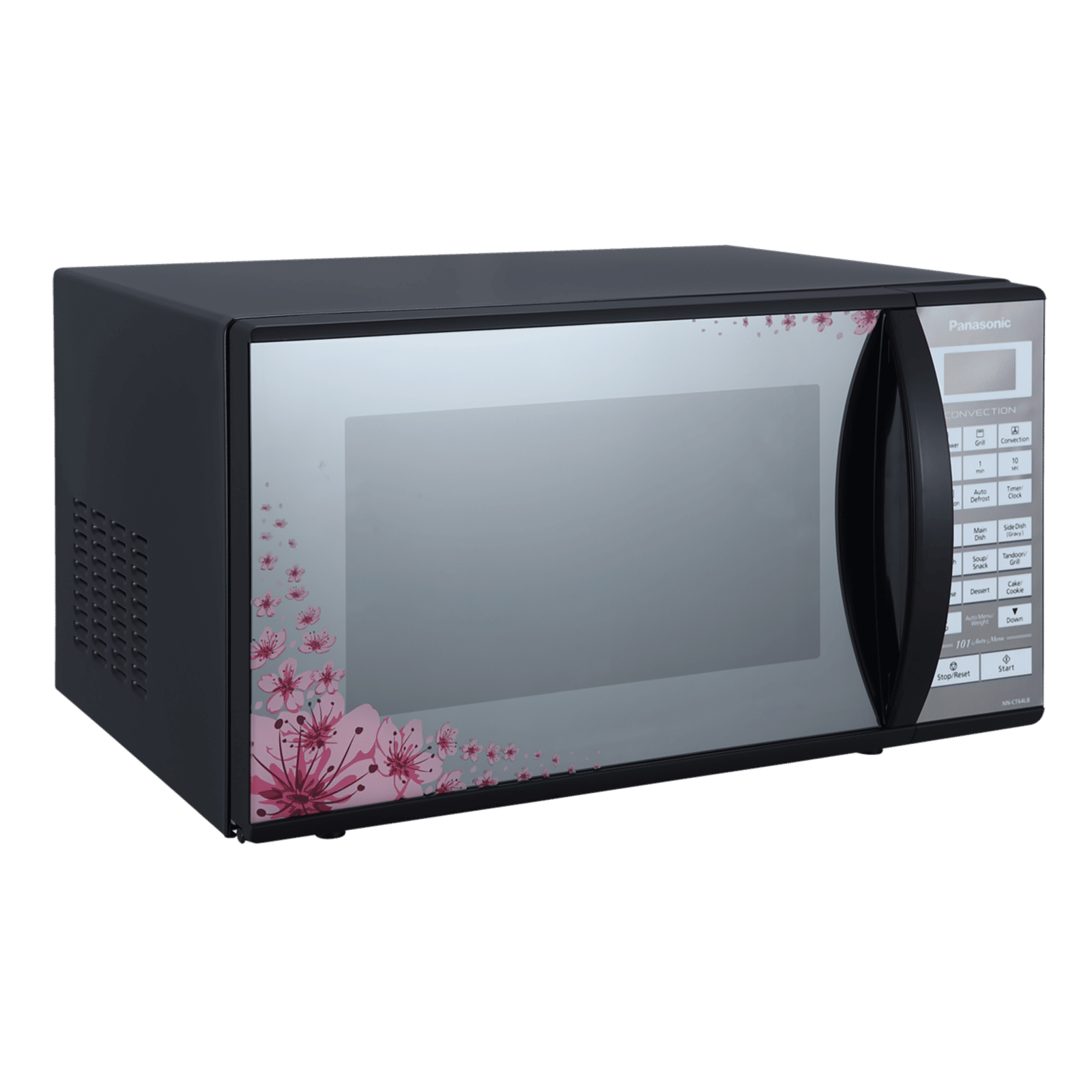 Panasonic 27L Convection Microwave Oven with 101 Autocook Menus (NN-CT64LBFDG, Silver/Black)_8
