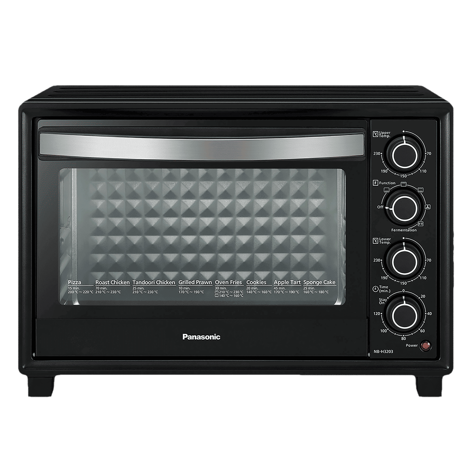 Panasonic 32L Oven Toaster Grill with Motorized Rotisserie (Black)_1
