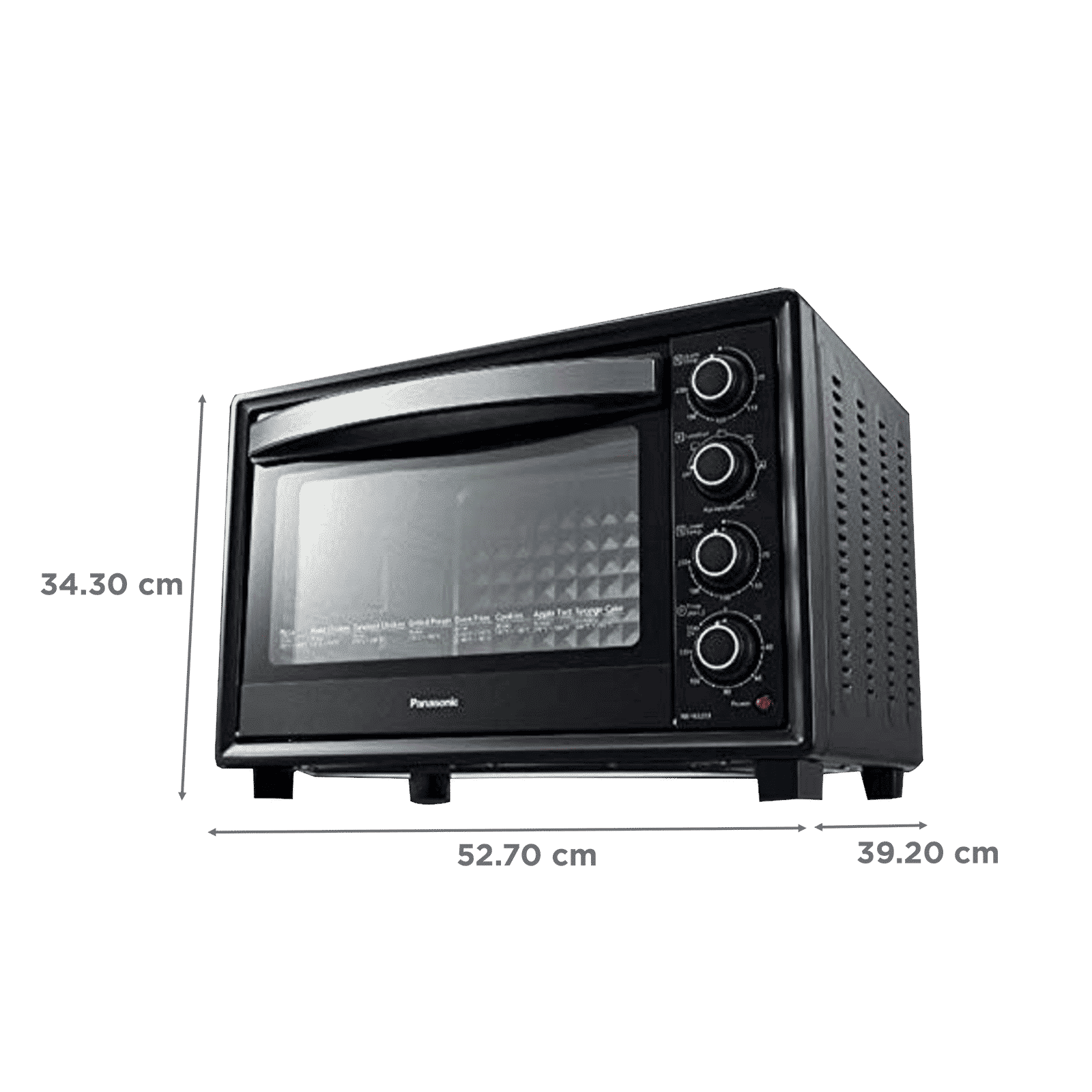 Panasonic 32L Oven Toaster Grill with Motorized Rotisserie (Black)_2
