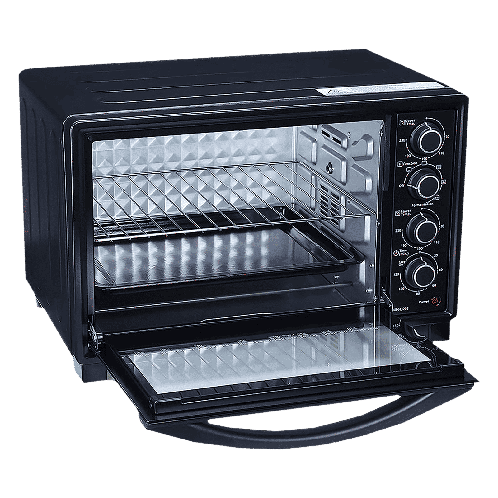 Panasonic 32L Oven Toaster Grill with Motorized Rotisserie (Black)_4