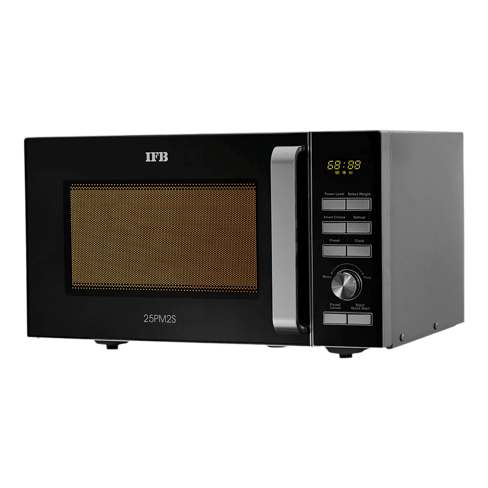 IFB 25PM2S 25L Solo Microwave Oven with 61 Auto Menu (Metallic Silver) IFB 25PM2S 25L Solo Microwave Oven with 61 Auto Menu (Metallic Silver)_6