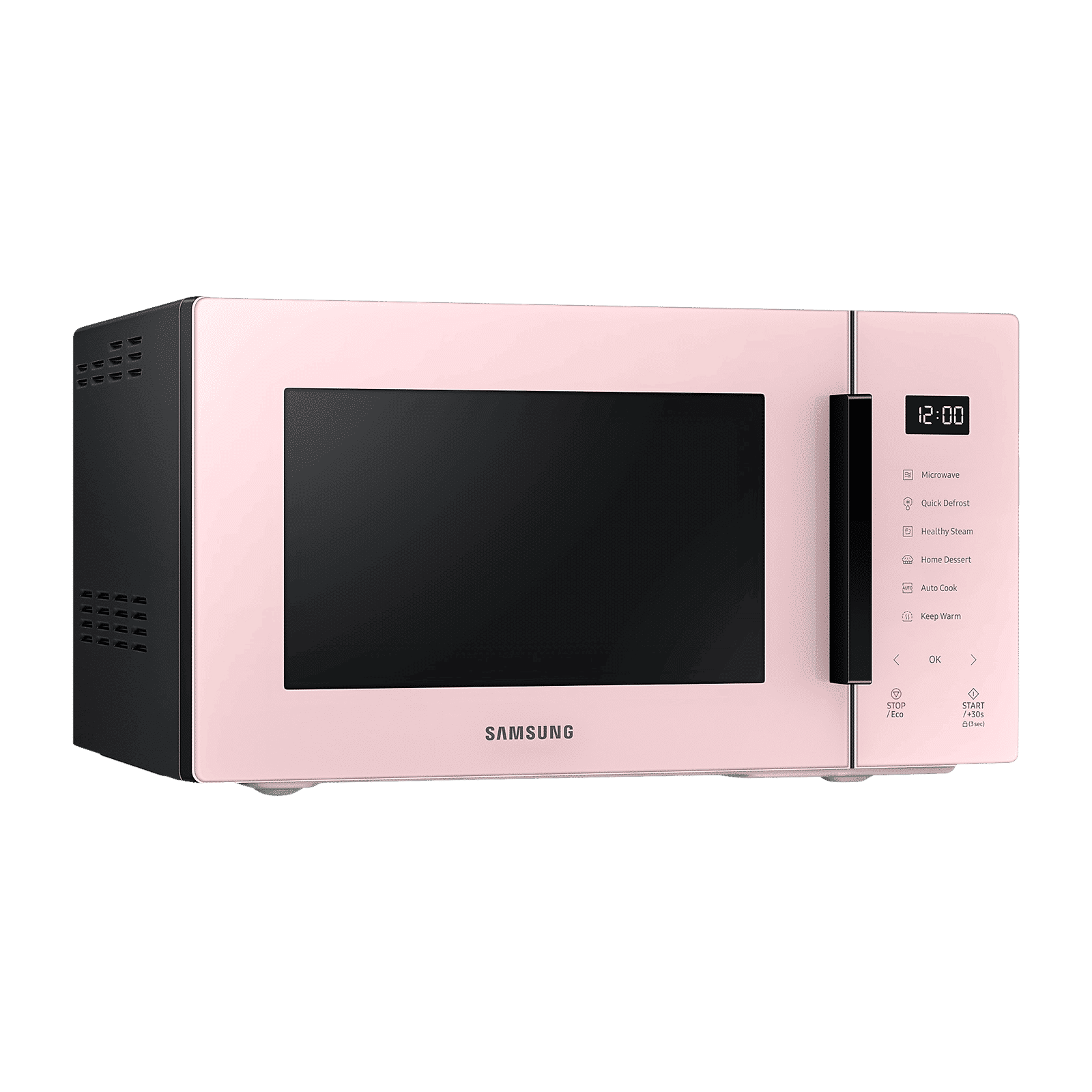 SAMSUNG Baker Series 23L Solo Microwave Oven with Auto Cook (Clean Pink)_1