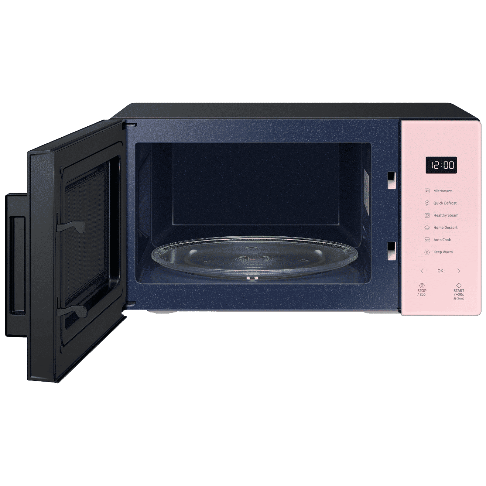 SAMSUNG Baker Series 23L Solo Microwave Oven with Auto Cook (Clean Pink)_4