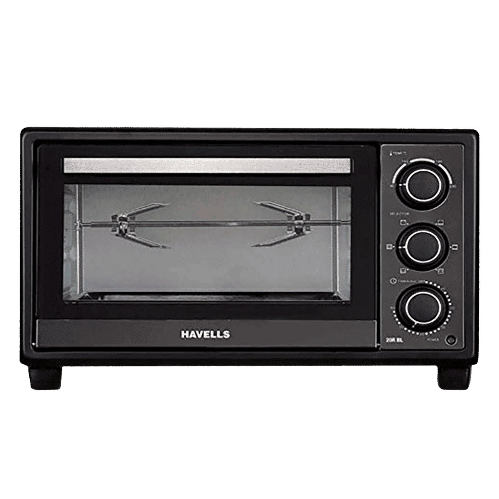 HAVELLS 66RC BL 66L Oven Toaster Grill with Motorized Rotisserie (Black)_1