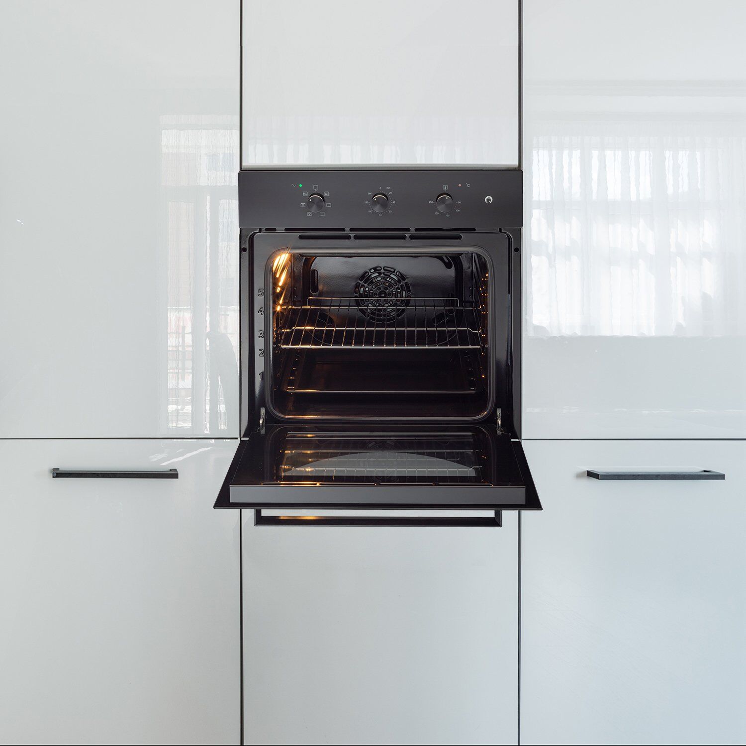 KAFF Series Collection 80L Built-in Electric Microwave Oven with Internal Cooling Fan (Black)_12