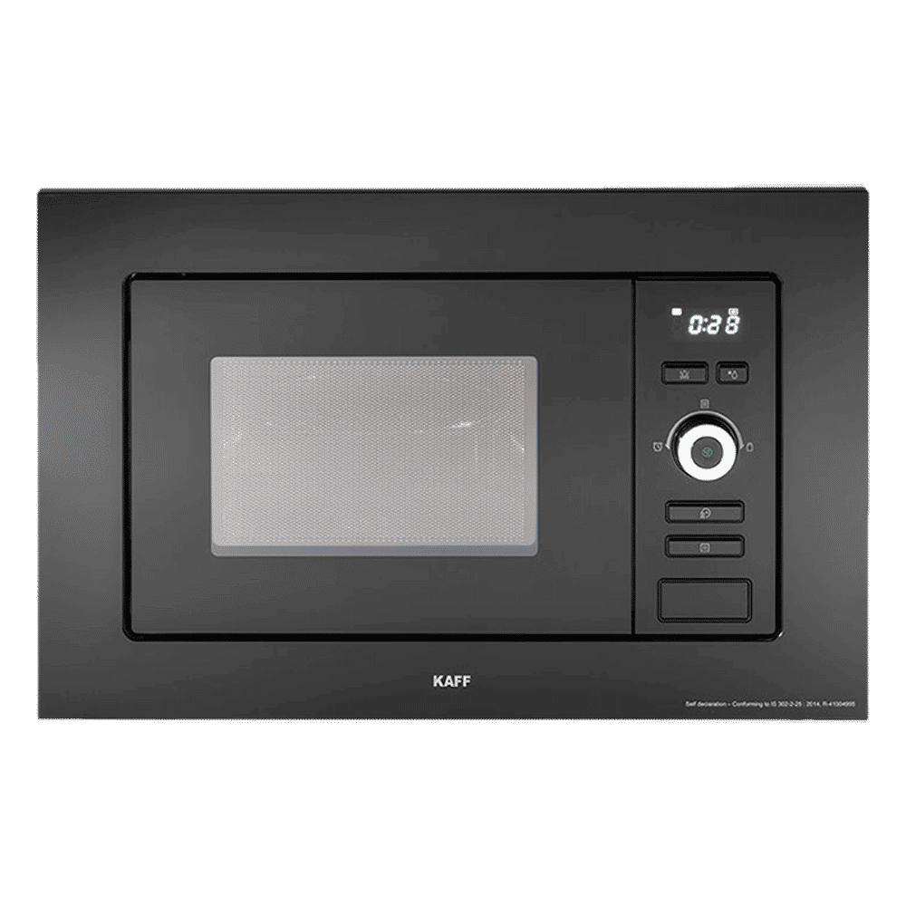 KAFF KMW 5PJ 20L Built-in Microwave with Autocook Menus (KMW5PJ, Black)_1