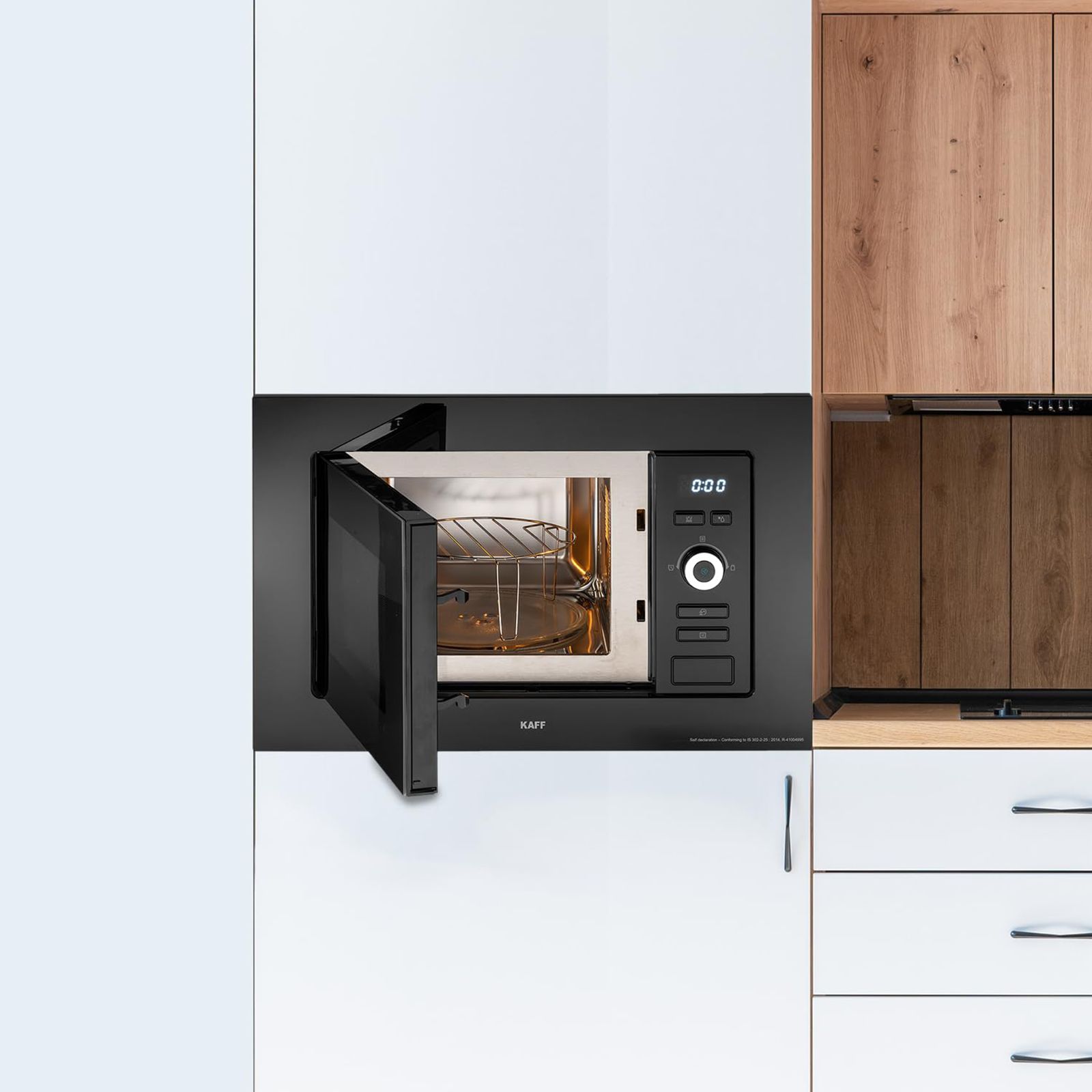 KAFF KMW 5PJ 20L Built-in Microwave with Autocook Menus (KMW5PJ, Black)_13