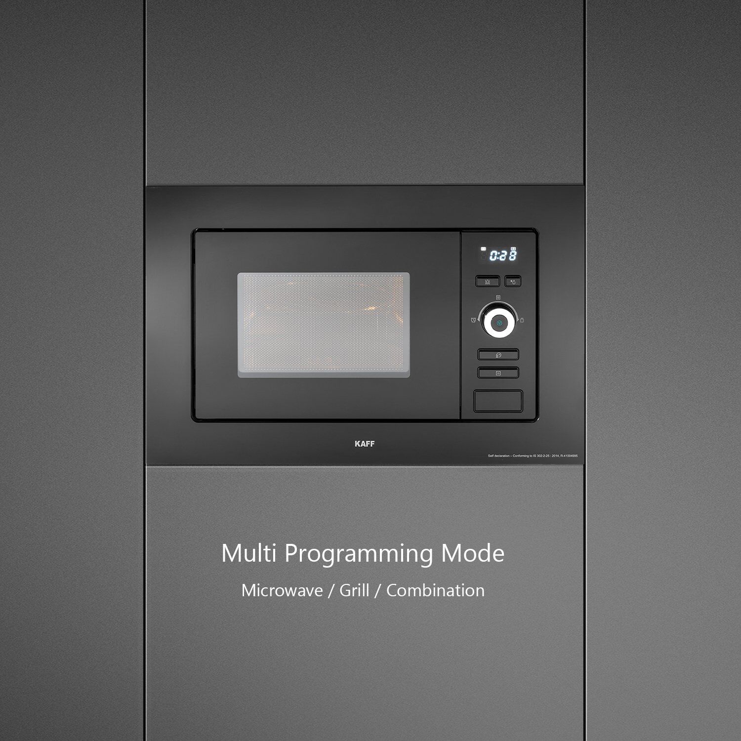 KAFF KMW 5PJ 20L Built-in Microwave with Autocook Menus (KMW5PJ, Black)_20