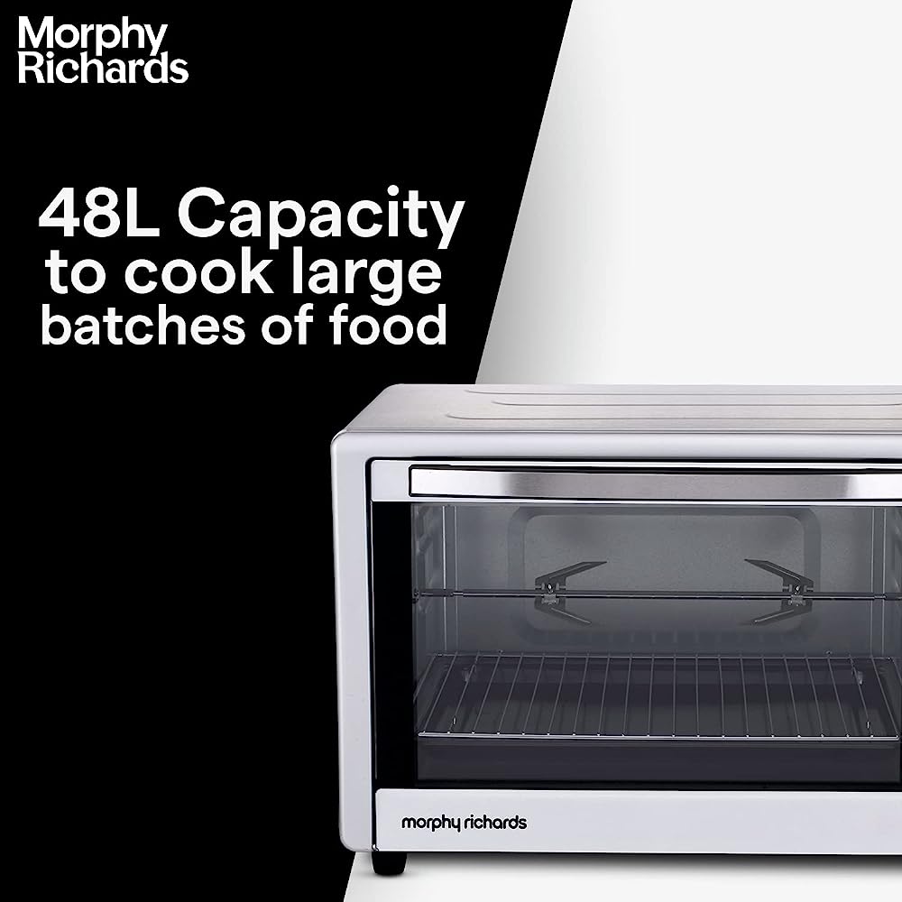 morphy richards 48SS DigiChef 48L Oven Toaster Grill with 59 Autocook Menus (Silver)_7