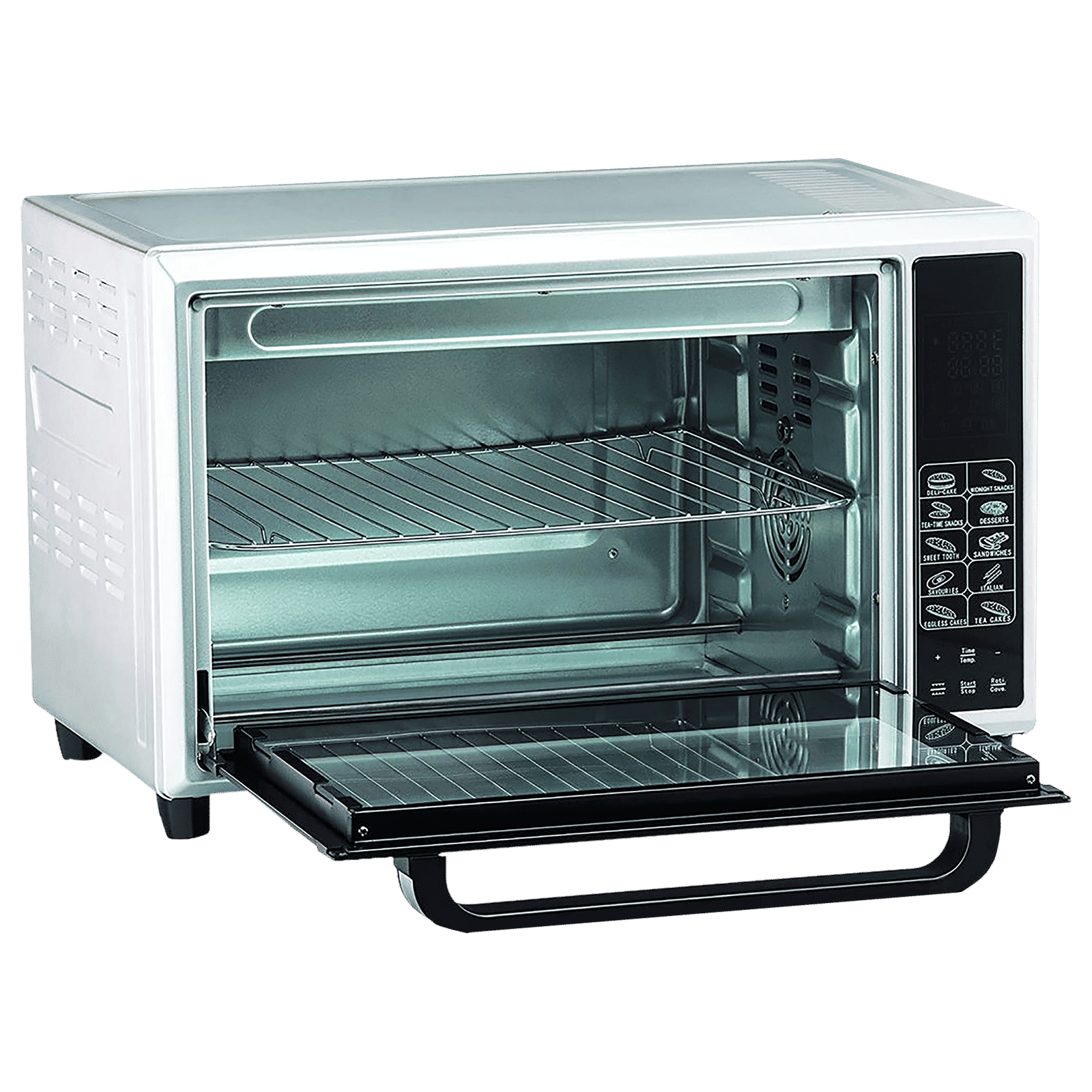 morphy richards 48SS DigiChef 48L Oven Toaster Grill with 59 Autocook Menus (Silver)_8