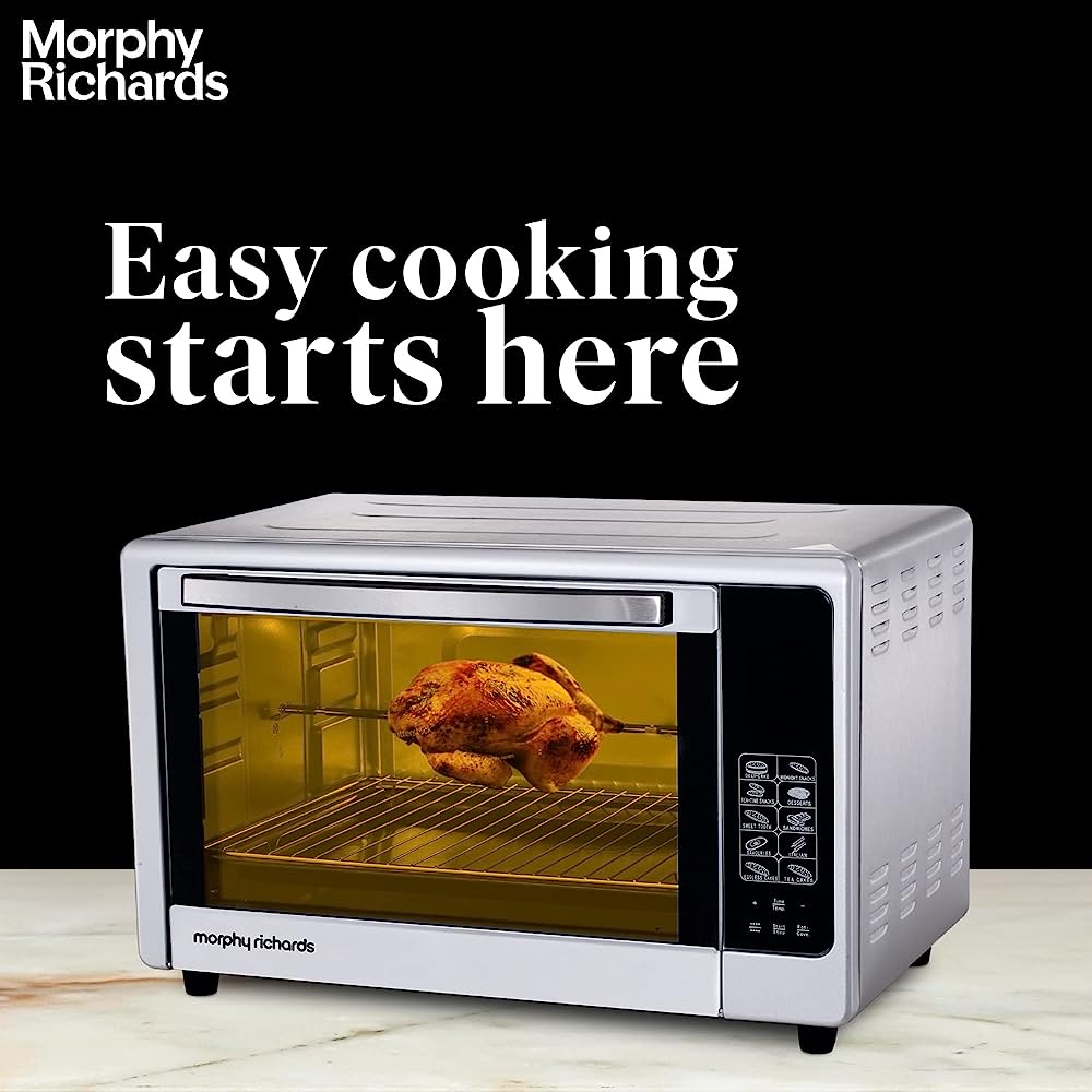 morphy richards 48SS DigiChef 48L Oven Toaster Grill with 59 Autocook Menus (Silver)_11
