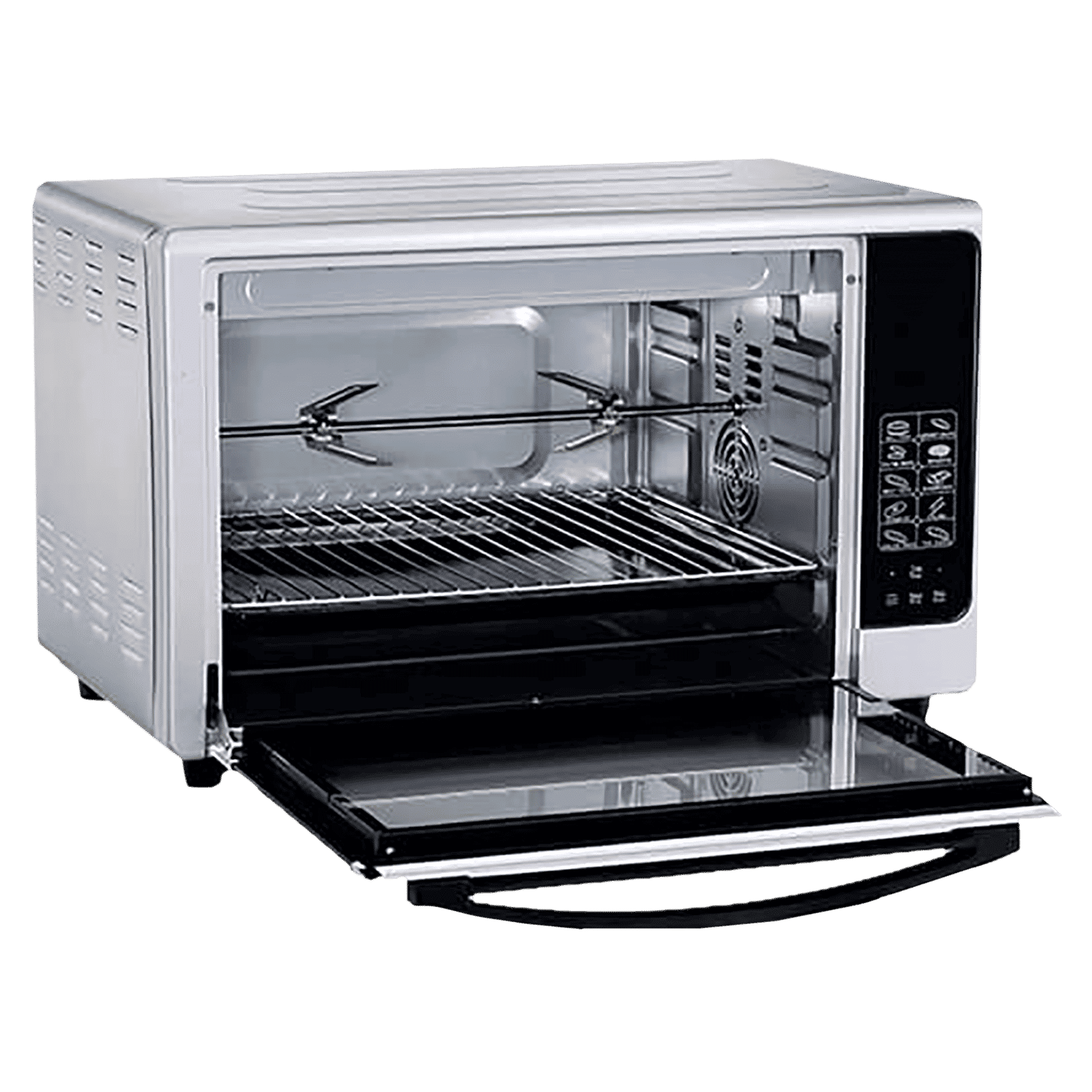 morphy richards 48SS DigiChef 48L Oven Toaster Grill with 59 Autocook Menus (Silver)_4