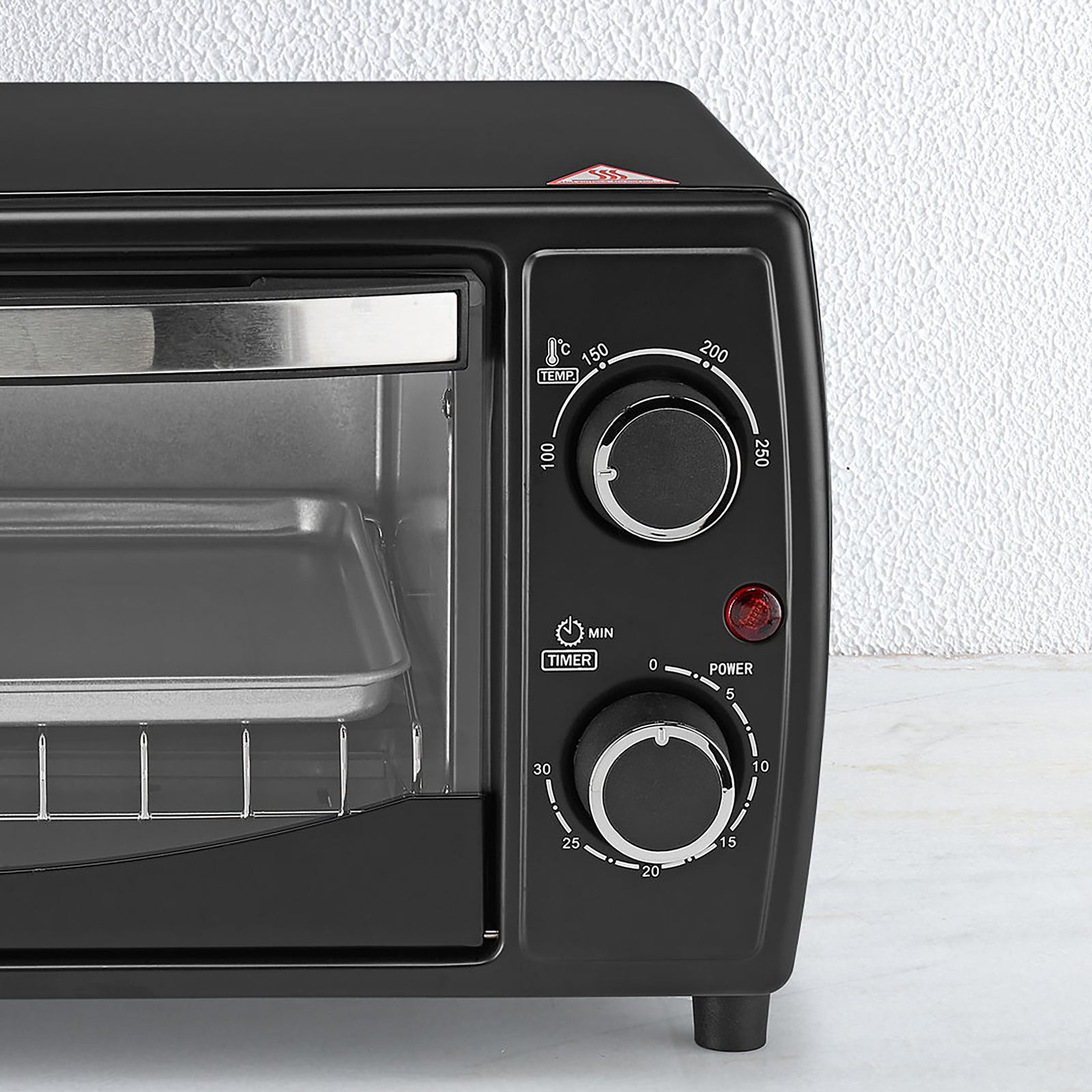 Lifelong LLOT10 10L Oven Toaster Grill with Auto Shut Off Timer (Black)_10