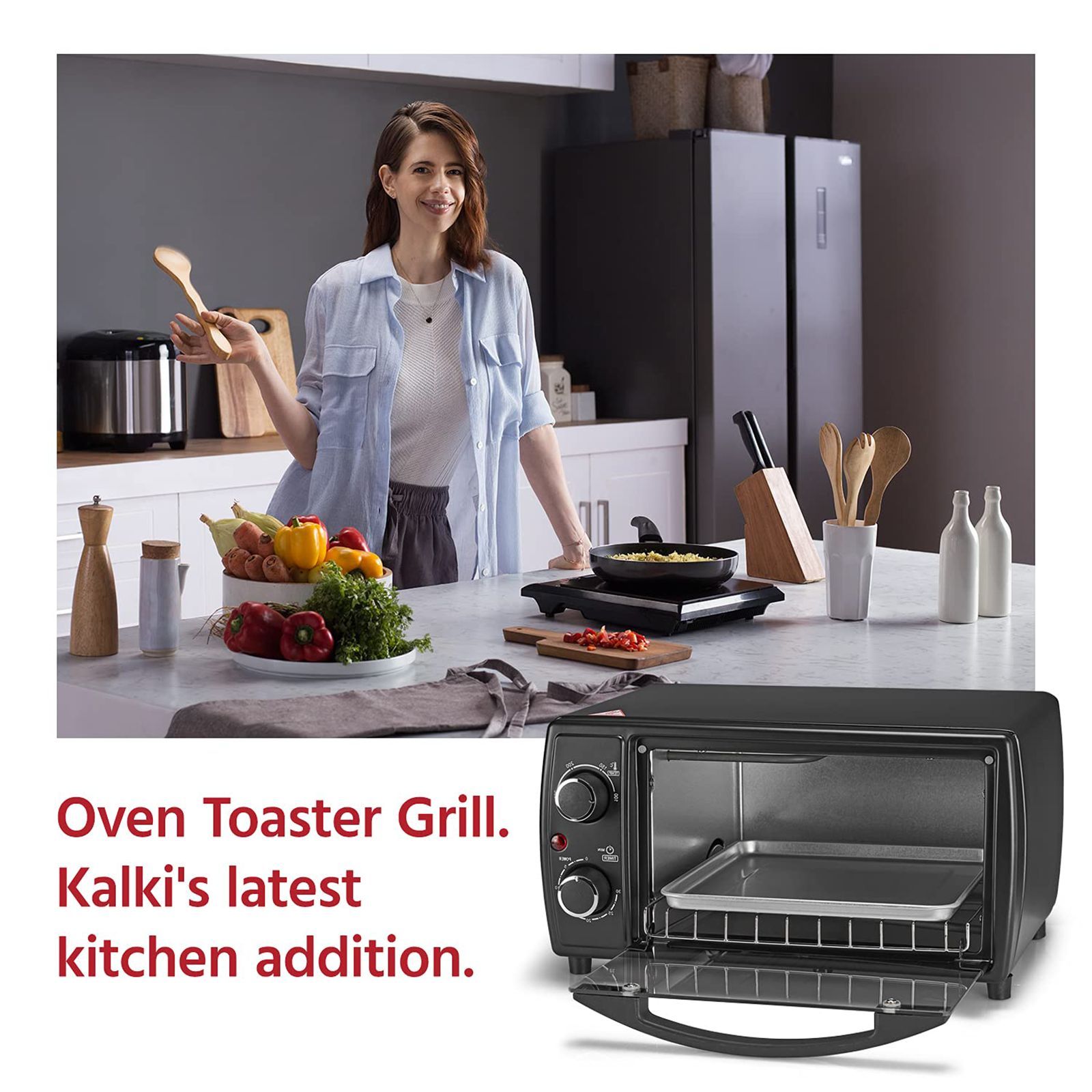 Lifelong LLOT10 10L Oven Toaster Grill with Auto Shut Off Timer (Black)_15