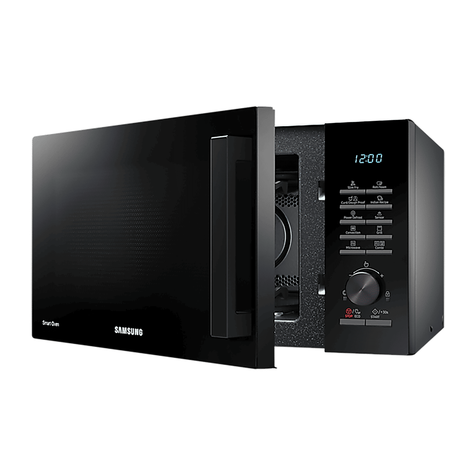 SAMSUNG 28L Convection Microwave Oven with Slim Fry Technology (MC28H5025VL/TL, Black)_9