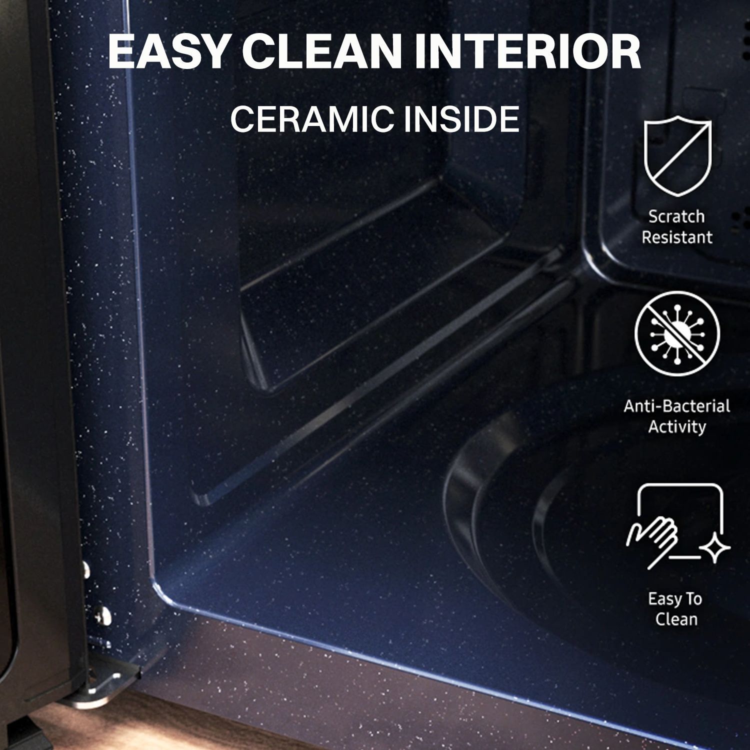 SAMSUNG 28L Convection Microwave Oven with Slim Fry Technology (MC28H5025VL/TL, Black)_16