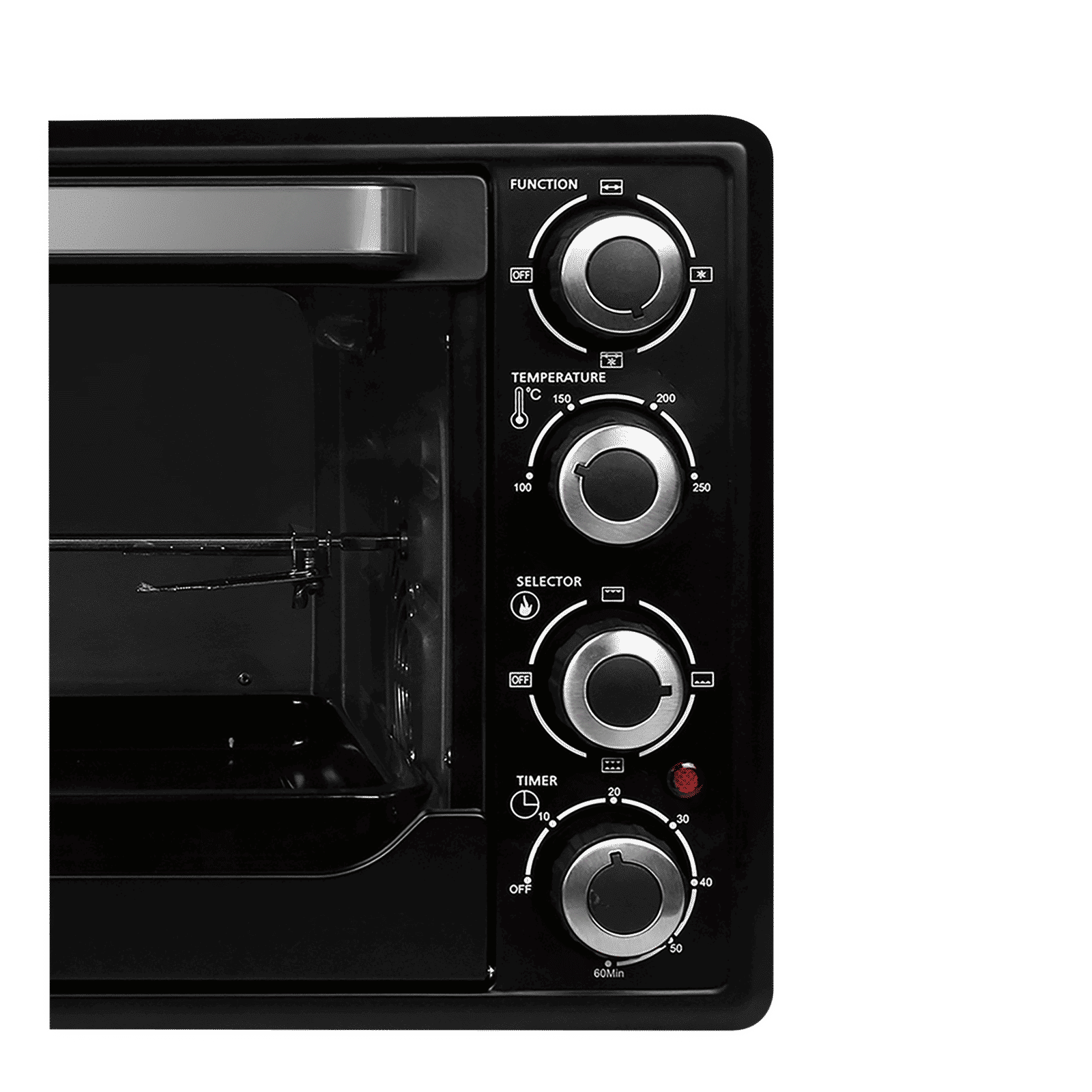 FABER FOTG 45L Oven Toaster Grill with Motorized Rotisserie (Black)_4