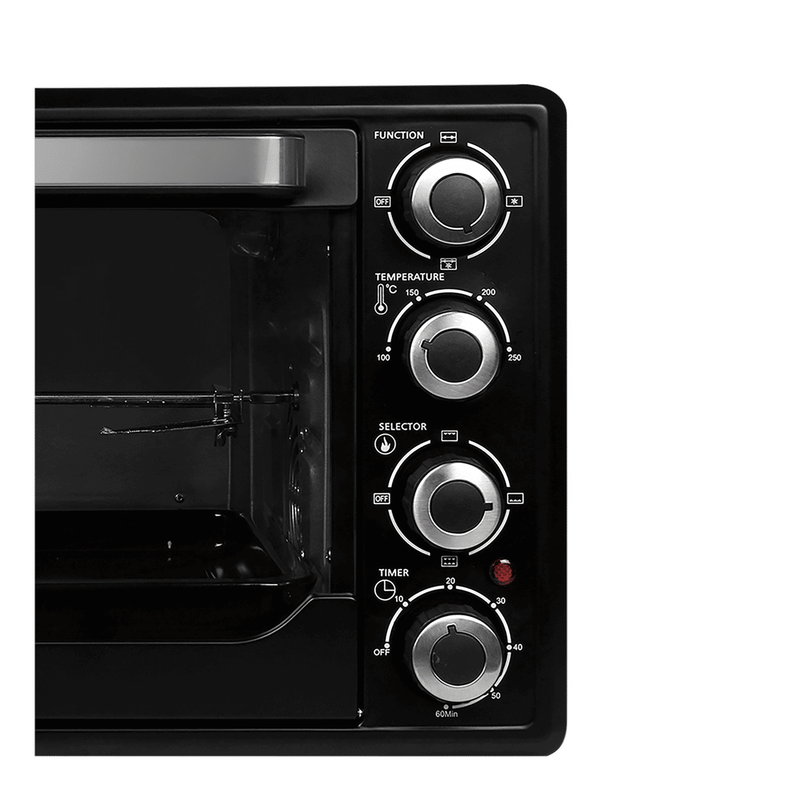 FABER FOTG BK 60L Oven Toaster Grill with Motorized Rotisserie (Black)_4