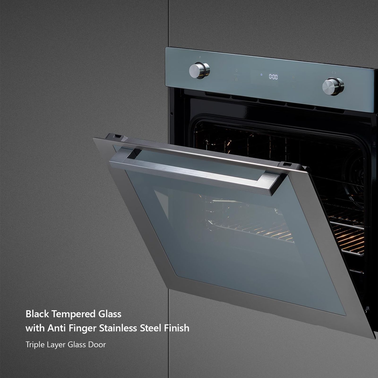 KAFF 82L 60cm Built-in Electric Microwave with Multi-Function (KOVMLJ-E6, Black) KAFF 82L 60cm Built-in Electric Microwave with Multi-Function (KOVMLJ-E6, Black)_13