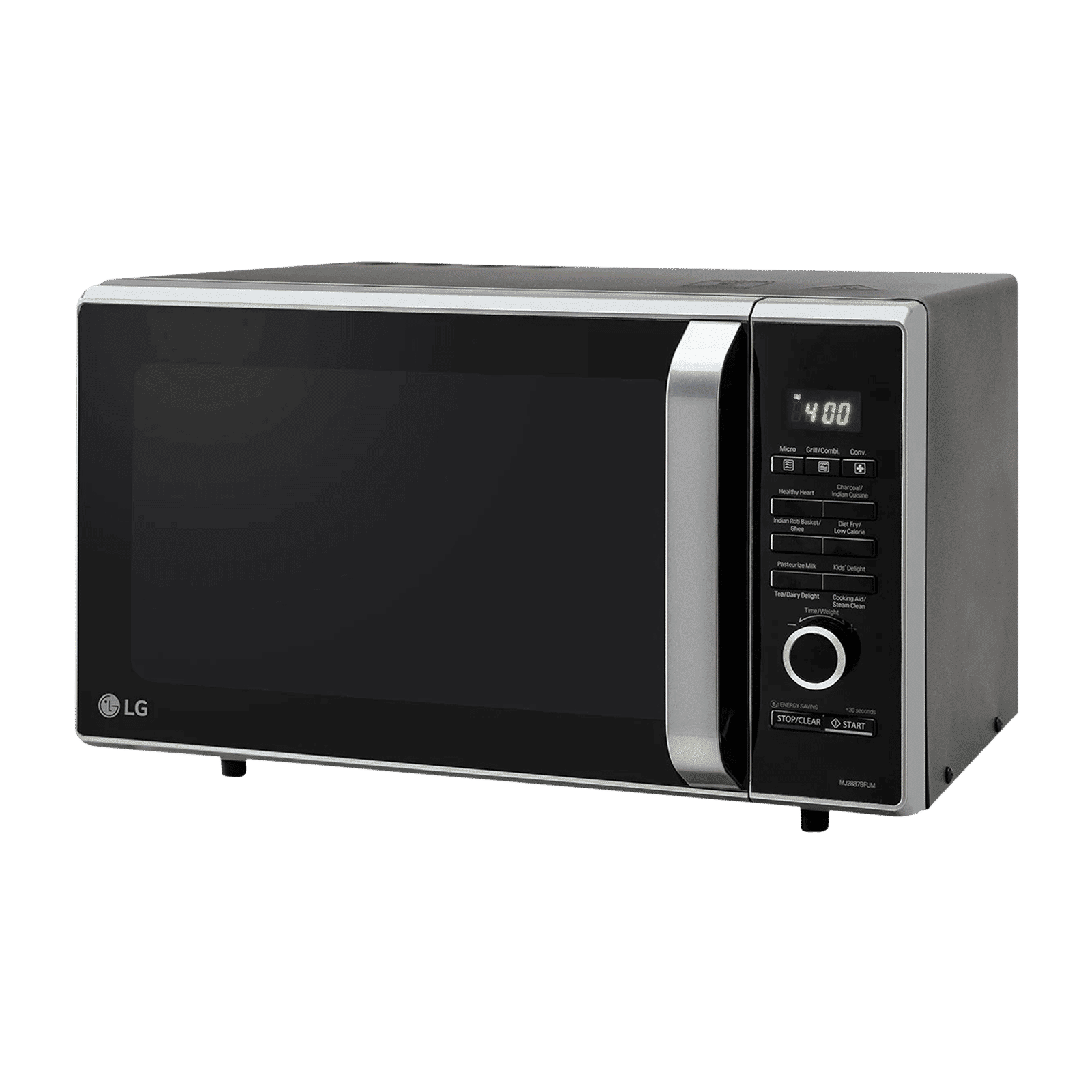 LG 28L Charcoal Microwave Oven with Diet Fry (MJ2887BFUM.DBKQILN, Black)_11