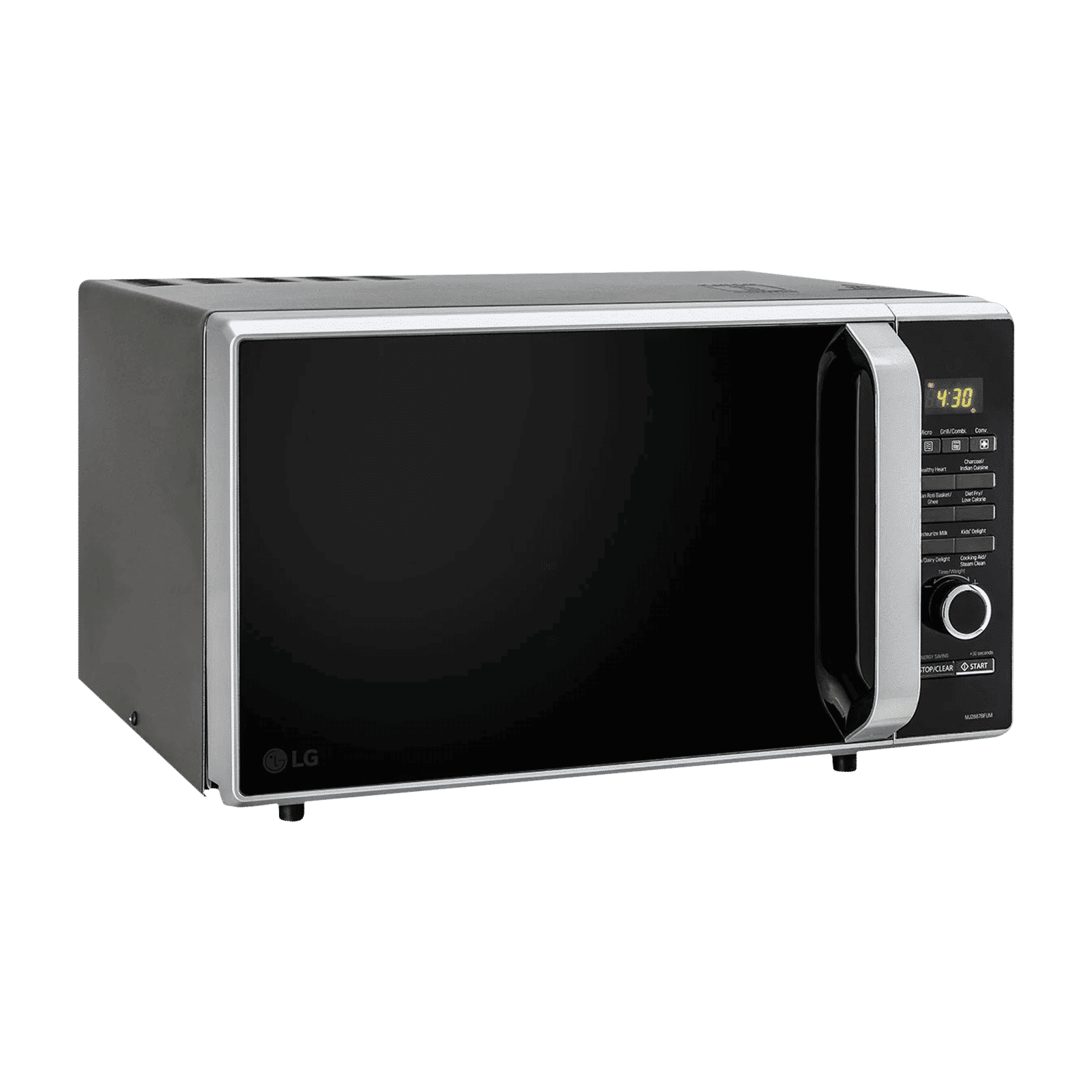 LG 28L Charcoal Microwave Oven with Diet Fry (MJ2887BFUM.DBKQILN, Black)_8