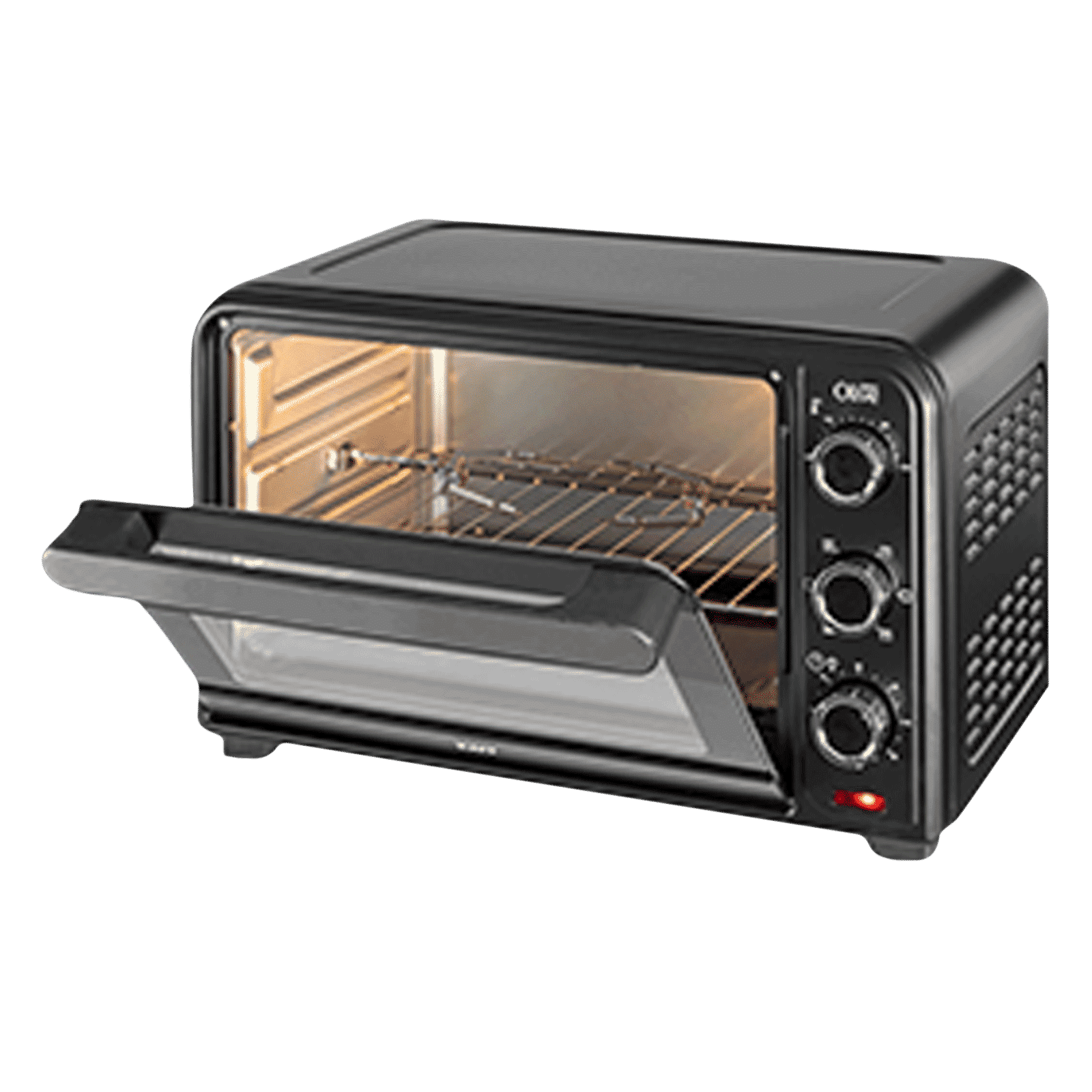 KAFF Series Olive 30L Oven Toaster Grill with Motorized Rotisserie (Black)_4