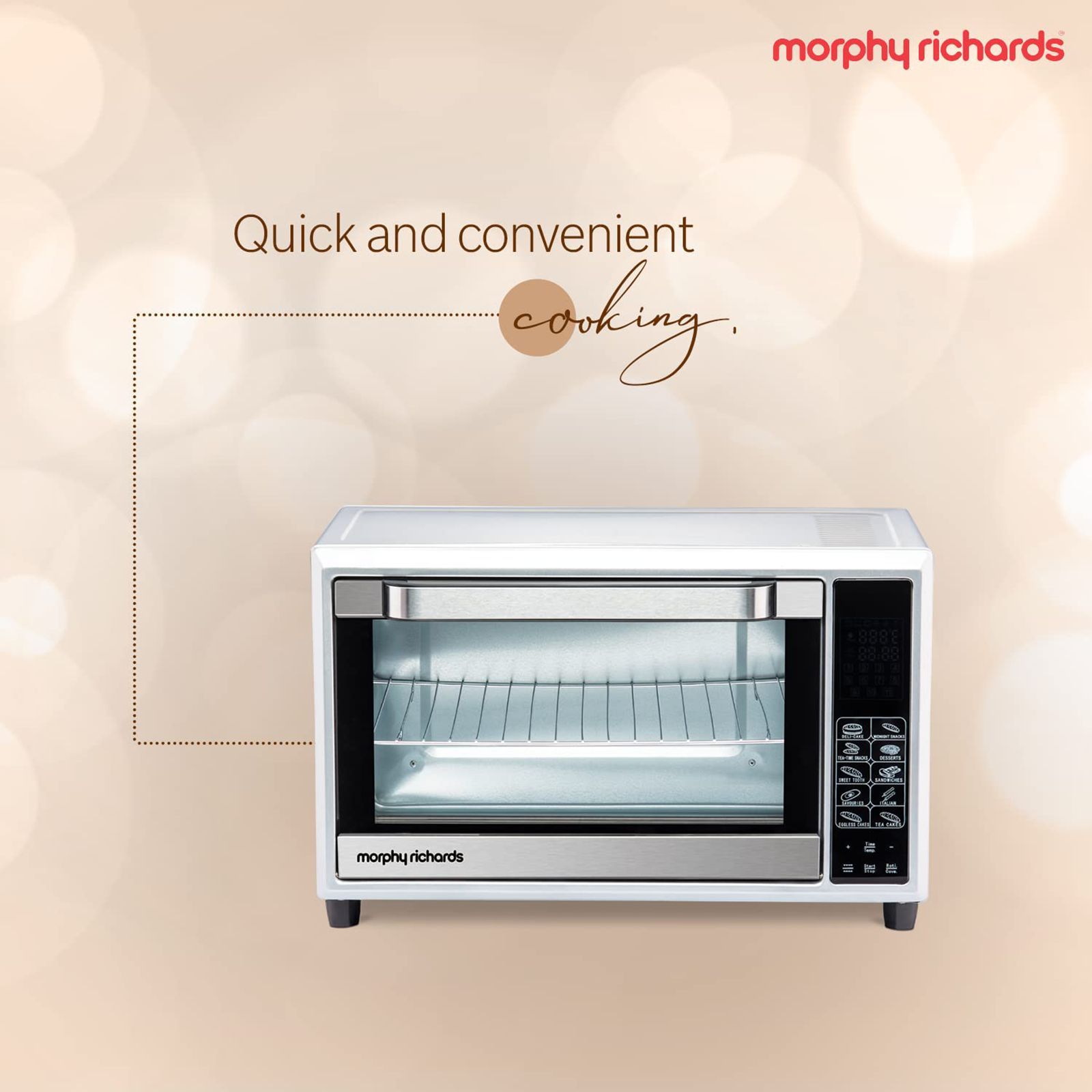 Morphy Richards 35SS Digichef 35L Oven Toaster Grill with 59 Autocook Menus (510048, Silver)_6