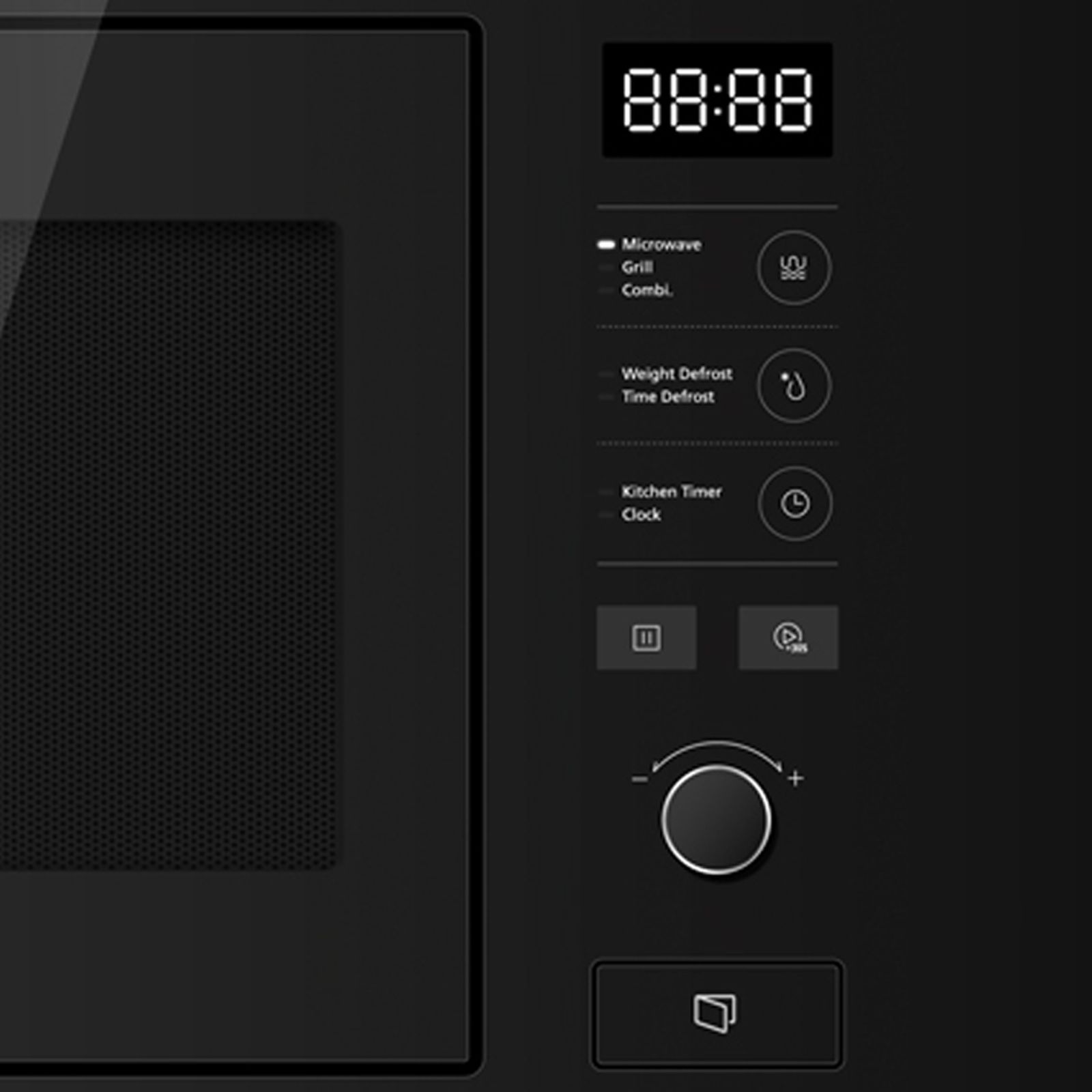 elica Touch 22L 60cm Built-in Microwave with 8 Autocook Menus (EPBI MWO GL 220, Black) elica Touch 22L 60cm Built-in Microwave with 8 Autocook Menus (EPBI MWO GL 220, Black)_4