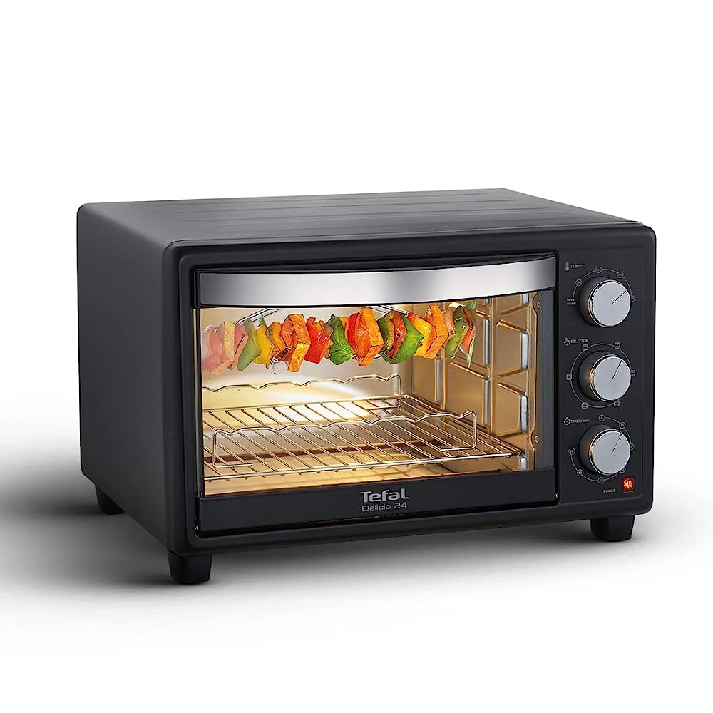 Tefal Delicio 24L Oven Toaster Grill with Motorized Rotisserie (Black/Silver)_13