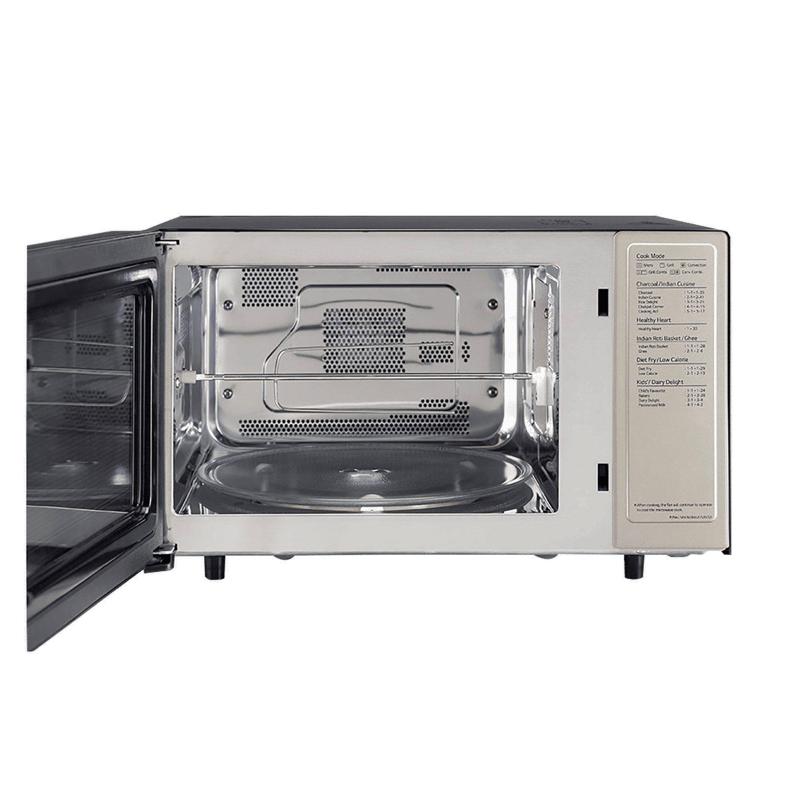 LG 28L All-in-One Microwave Oven with Charcoal Technology (Black)_12