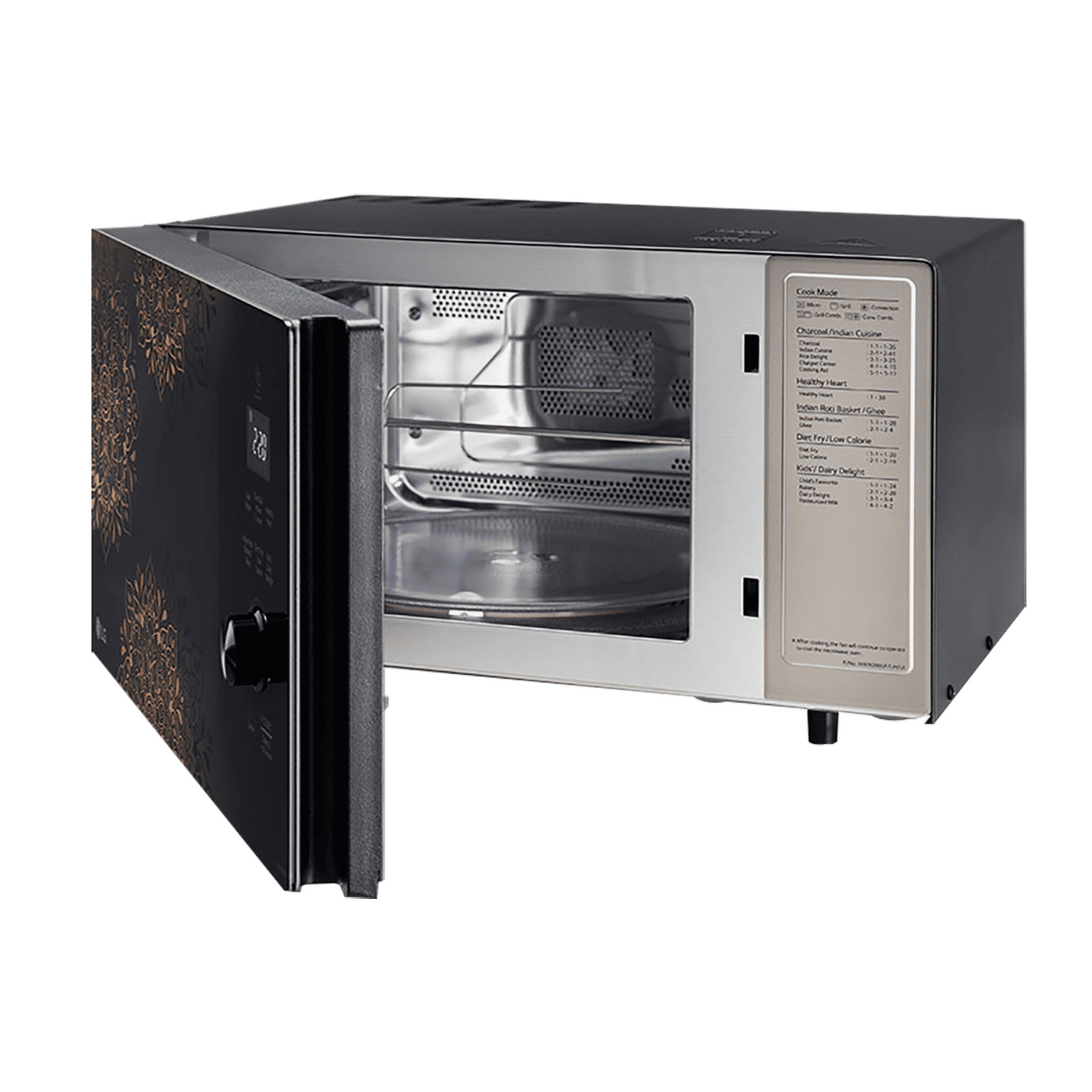 LG 28L All-in-One Microwave Oven with Charcoal Technology (Black)_13