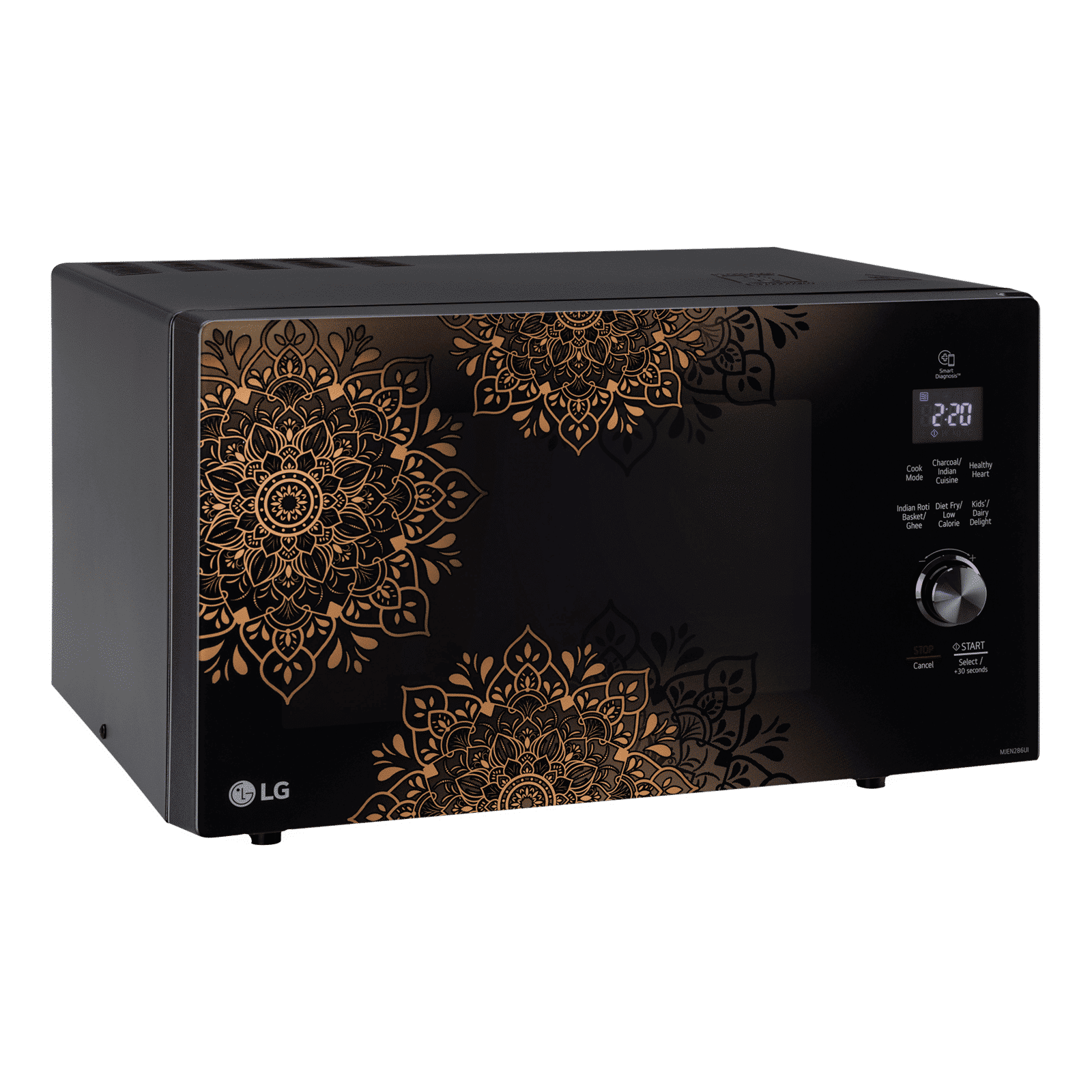 LG 28L All-in-One Microwave Oven with Charcoal Technology (Black)_7