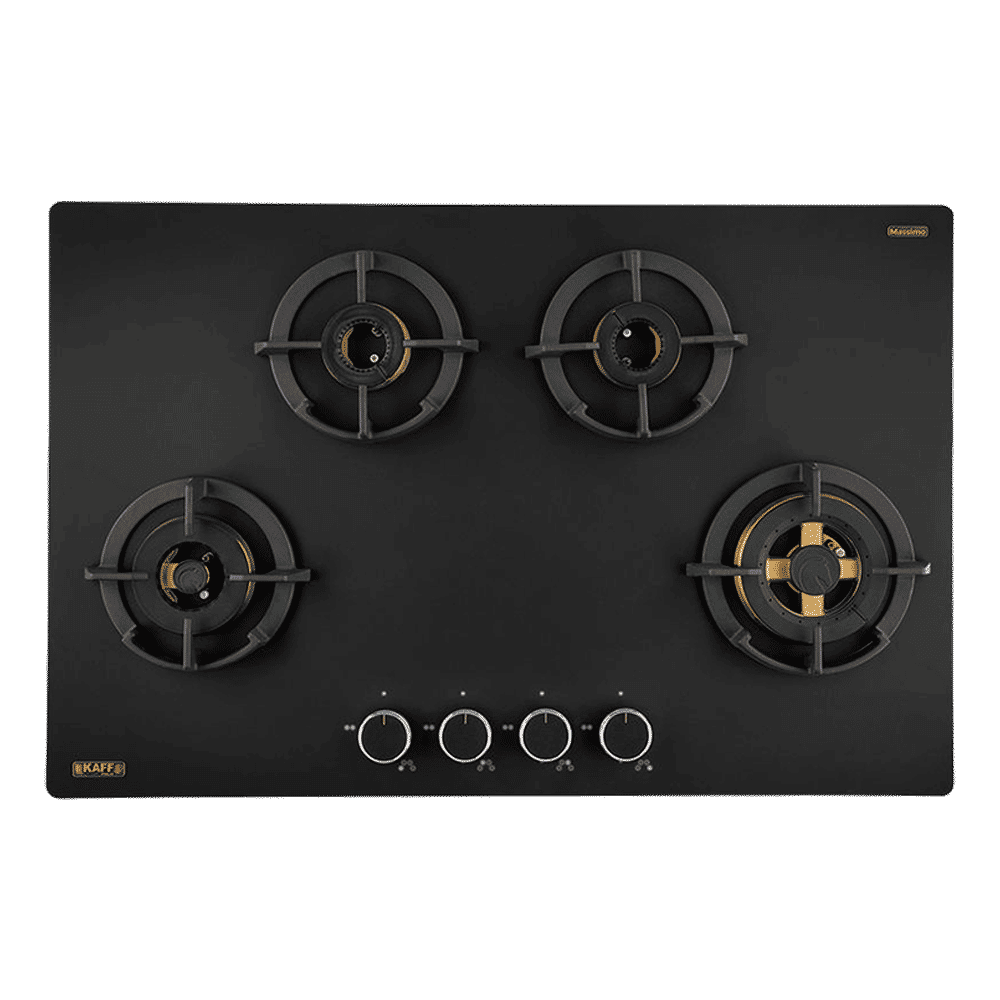 KAFF MSM 804 Toughened Glass Top 4 Burner Automatic Hob (Flame Failure Device, Black)_6