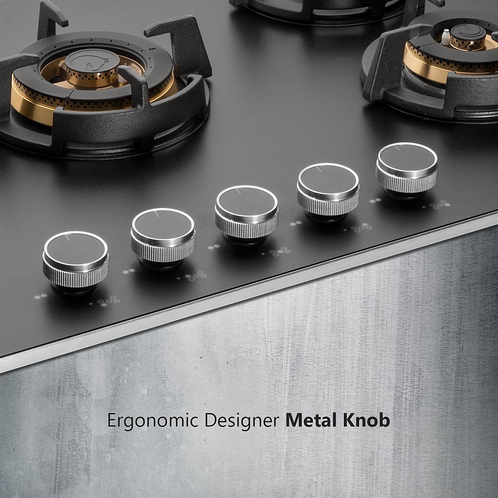 KAFF MSM 865 Glass Top 5 Burner Automatic Hob (Flame Failure Device, Black)_14