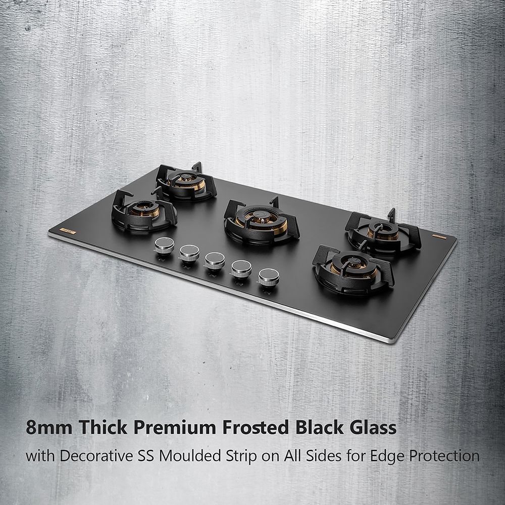 KAFF MSM 865 Glass Top 5 Burner Automatic Hob (Flame Failure Device, Black)_15