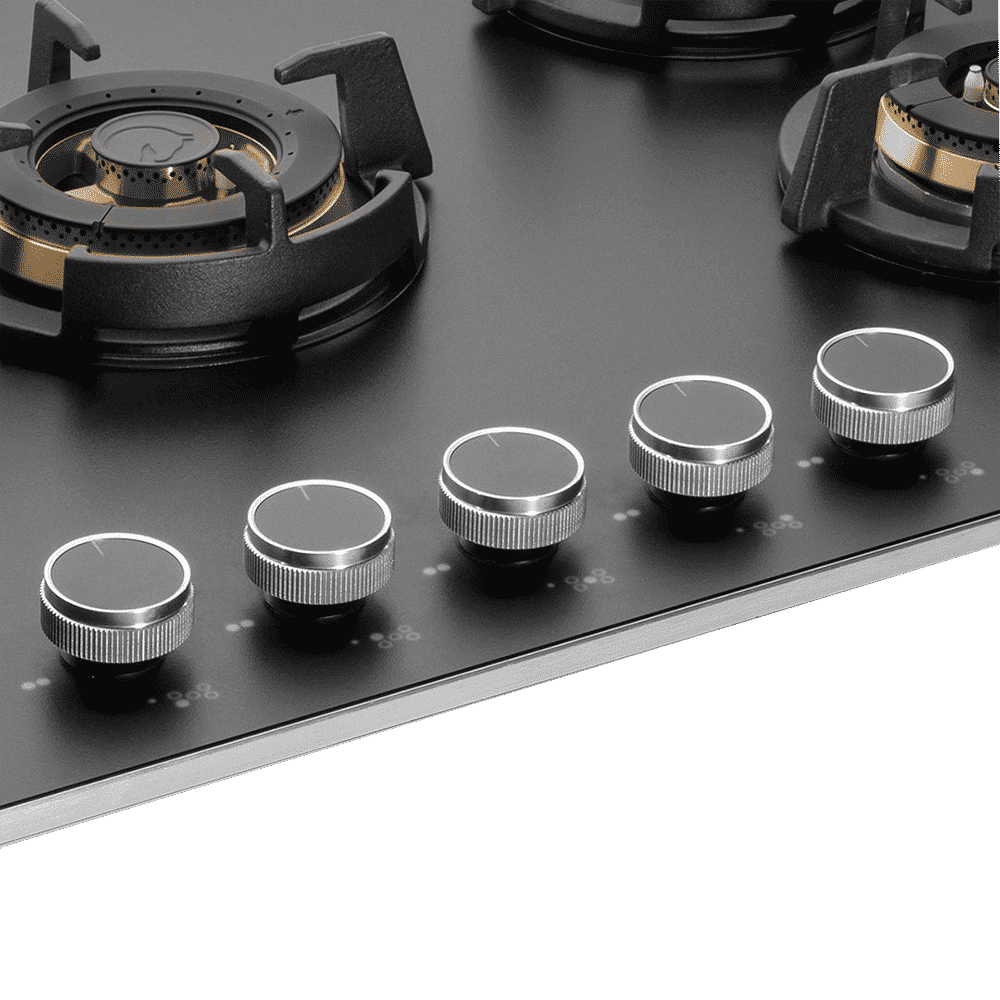 KAFF MSM 865 Glass Top 5 Burner Automatic Hob (Flame Failure Device, Black)_5