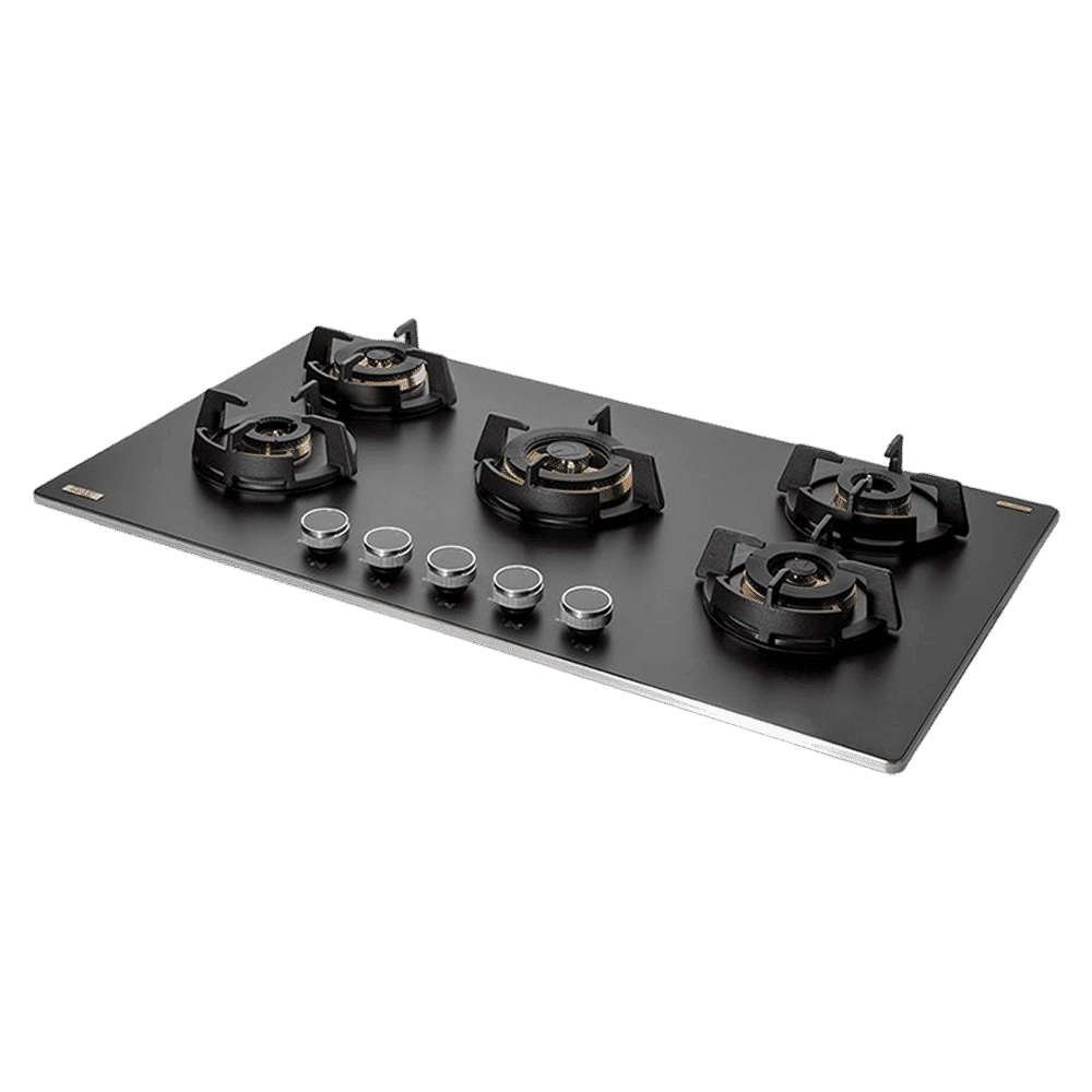 KAFF MSM 865 Glass Top 5 Burner Automatic Hob (Flame Failure Device, Black)_8