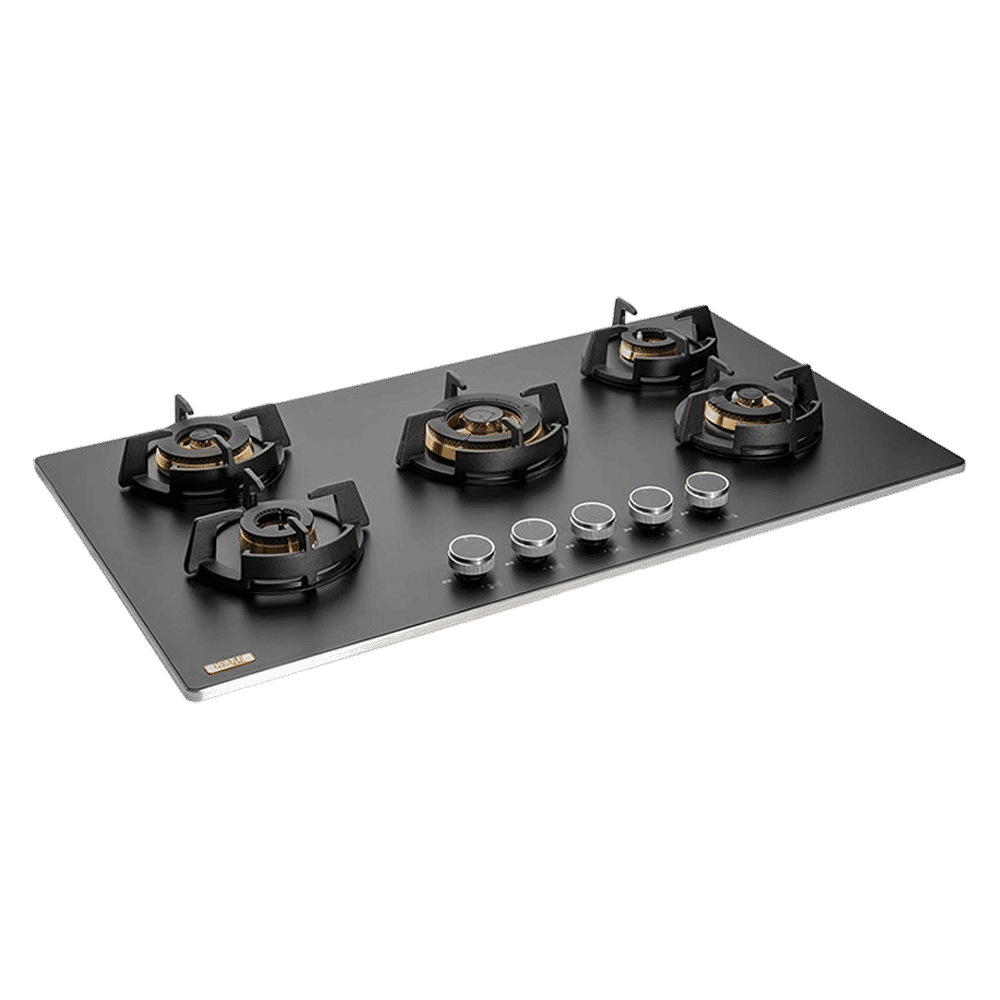 KAFF MSM 865 Glass Top 5 Burner Automatic Hob (Flame Failure Device, Black)_9