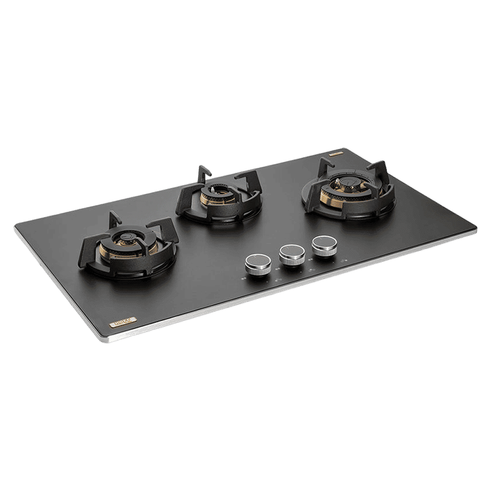 KAFF MSM 783 Glass Top 3 Burner Automatic Hob (Flame Failure Device, Black)_8