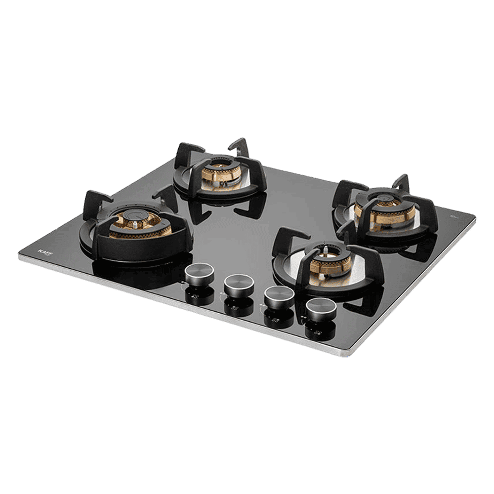 KAFF BLH-F 604 Tempered Glass Top 4 Burner Automatic Electric Hob (Flame Failure Device, Black)_9