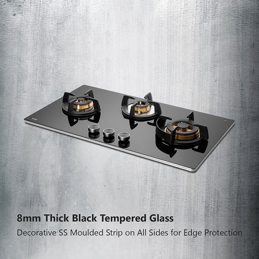 KAFF BLH-F 783X Tempered Glass Top 3 Burner Automatic Electric Hob (Flame Failure Device, Black)_18